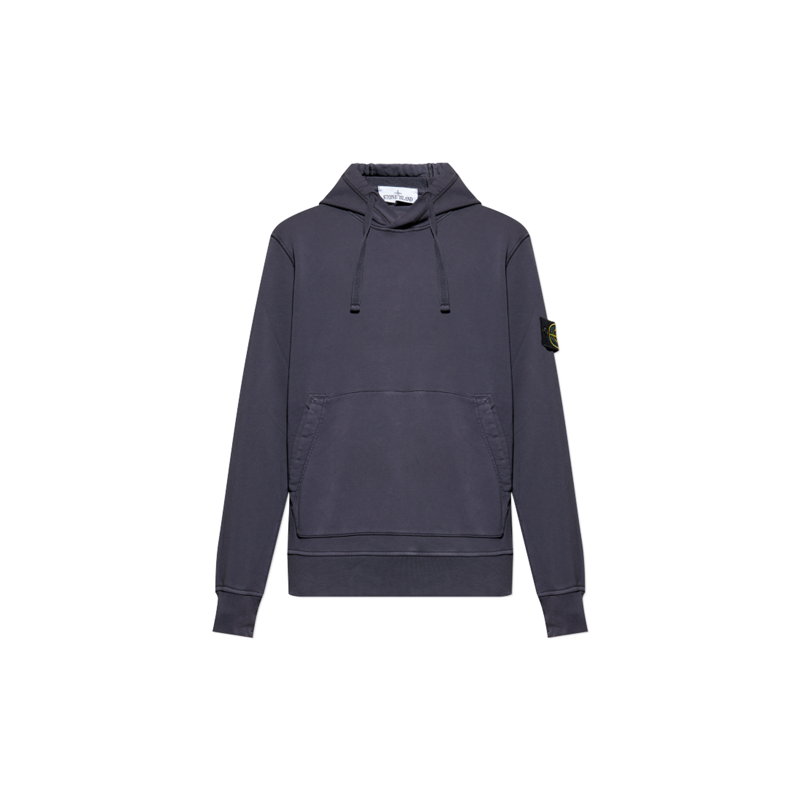 Shop the Stone Island Felpa Hoodie 'Ink Blue' – a premium cotton hoodie with a relaxed fit, iconic compass patch, and versatile deep blue finish for refined streetwear style.