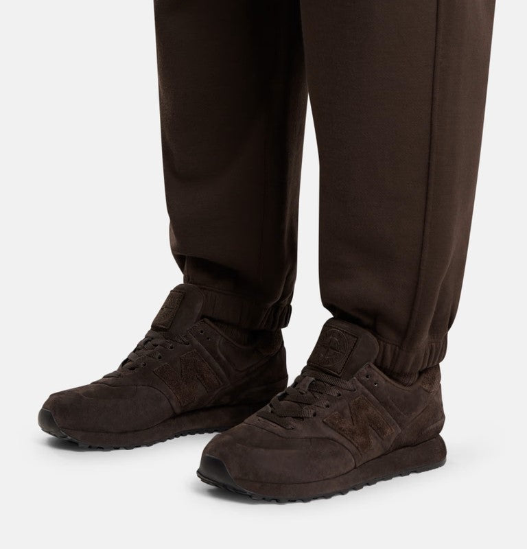 New Balance 574 Legacy Stone Island Ghost 'Dark Brown'