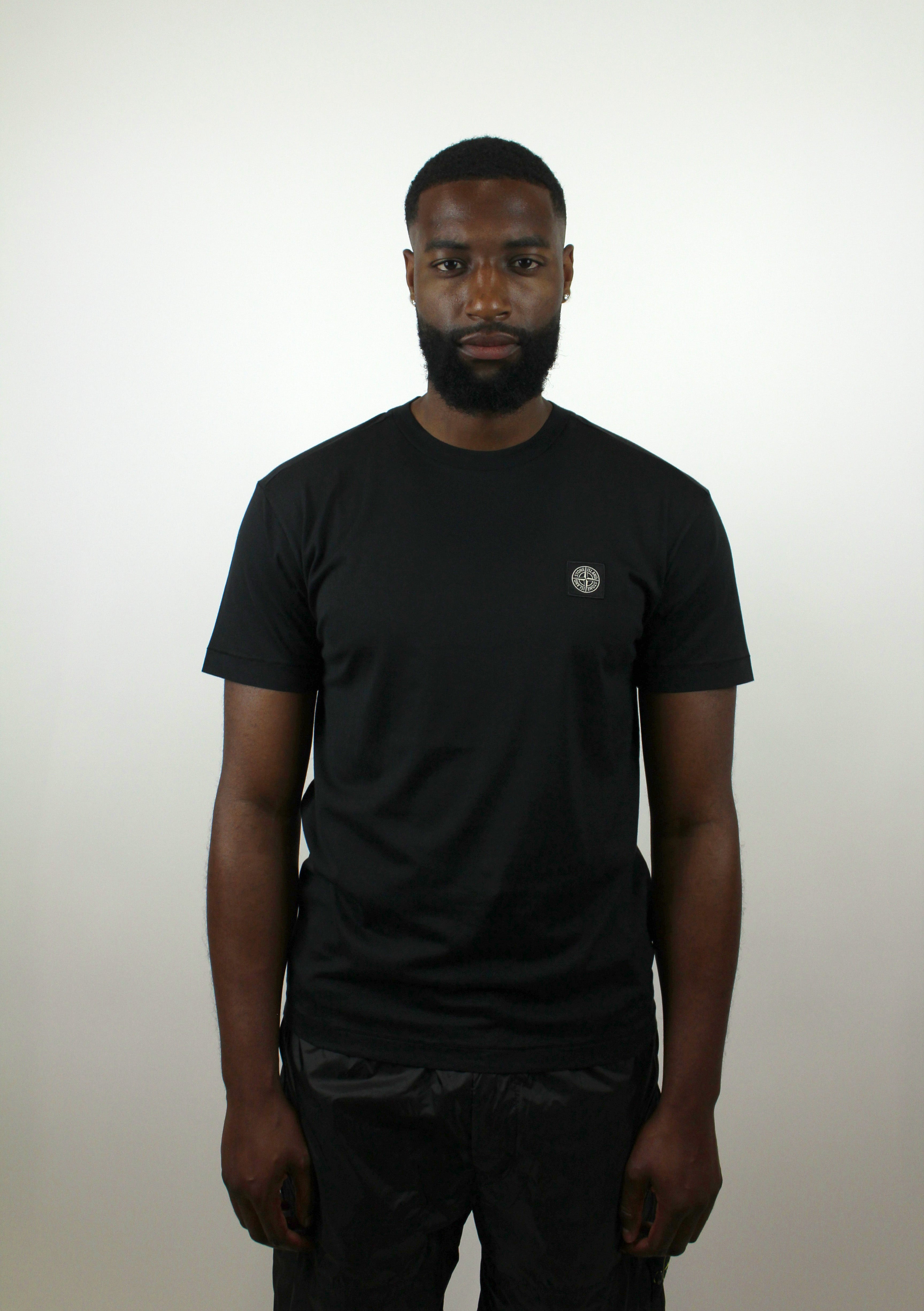 Stone Island SS Compass Logo T-Shirt 'Black'