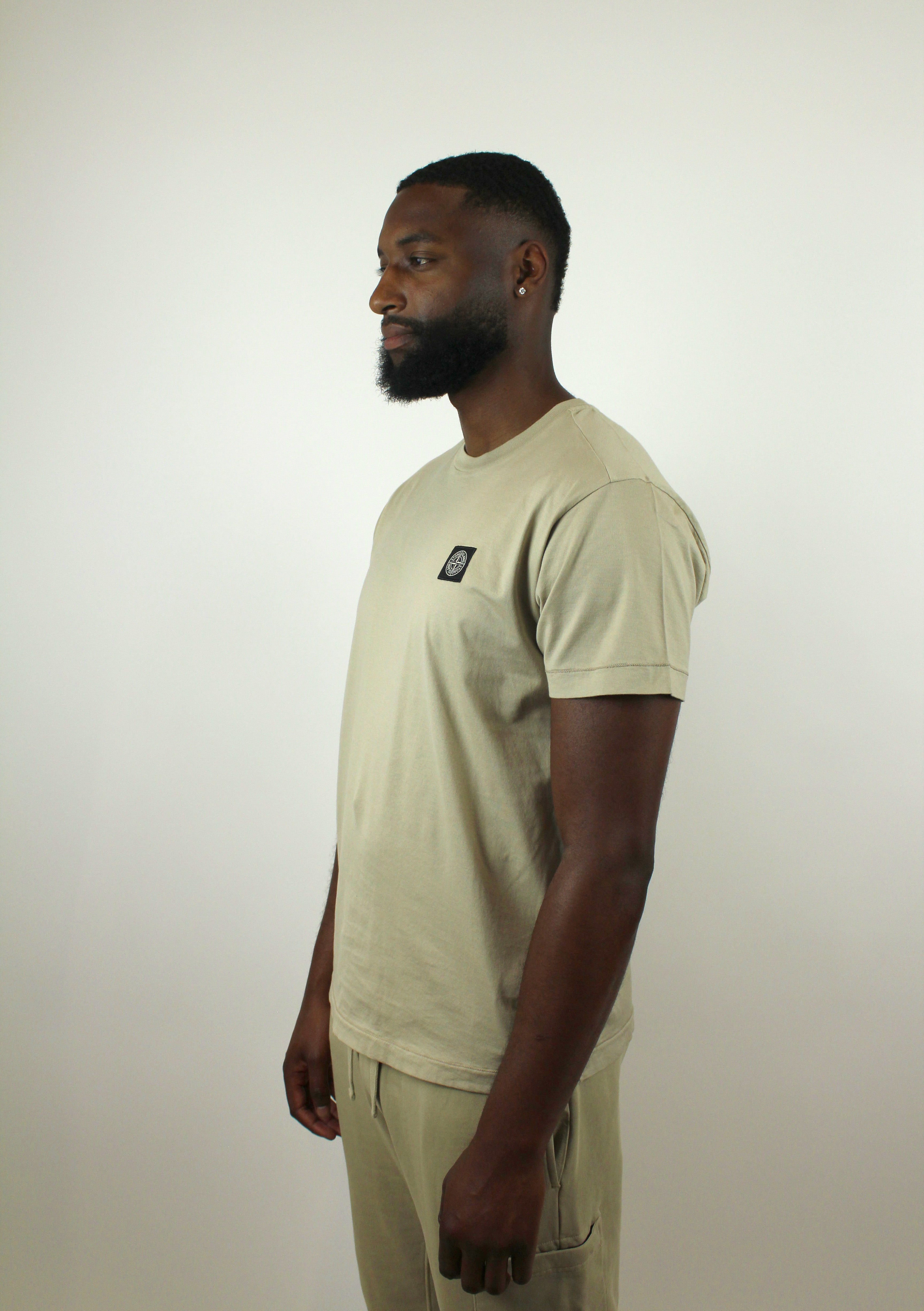 Stone Island SS Compass Logo T-Shirt 'Desert'