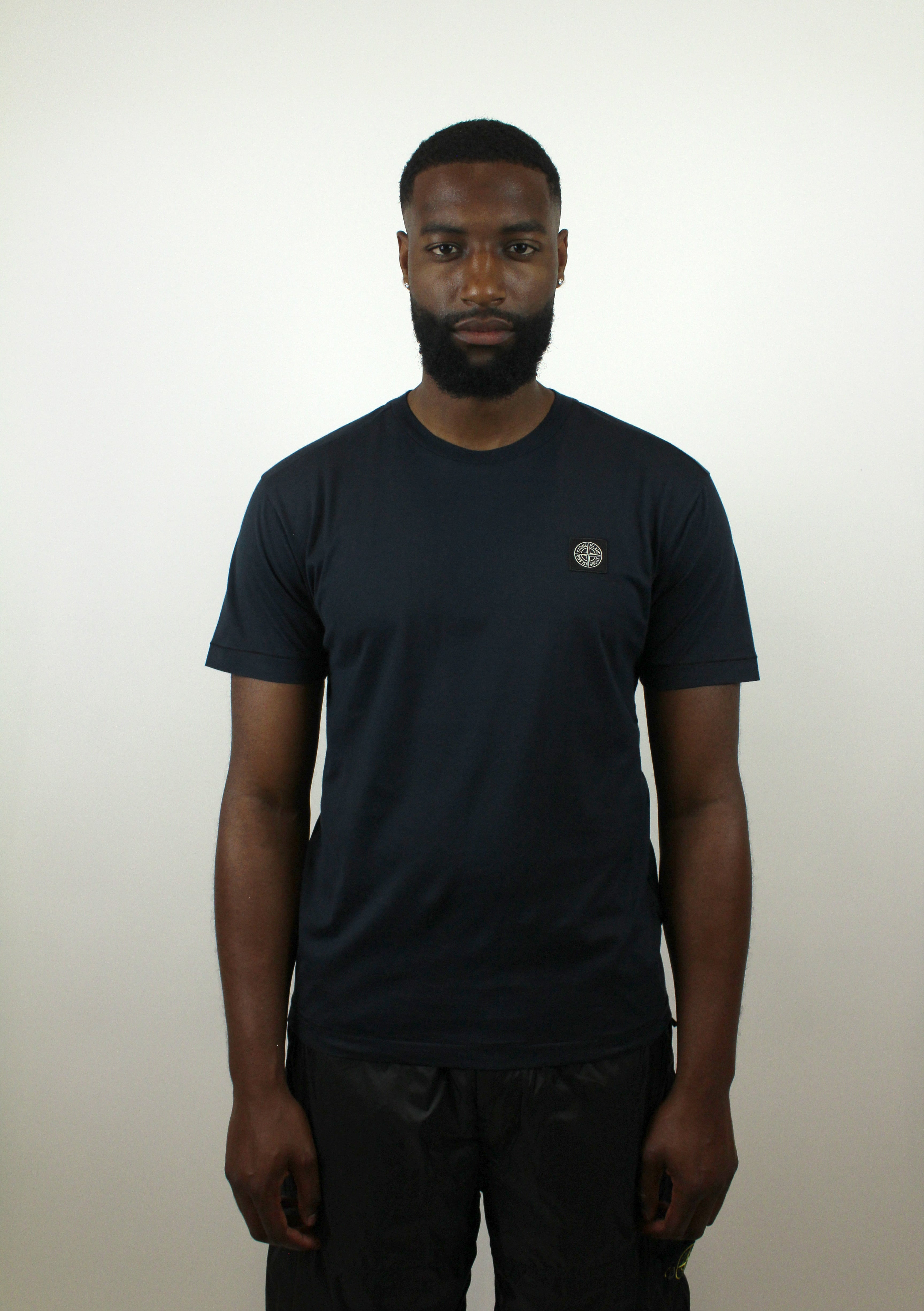 Stone Island SS Compass Logo T-Shirt 'Navy Blue'