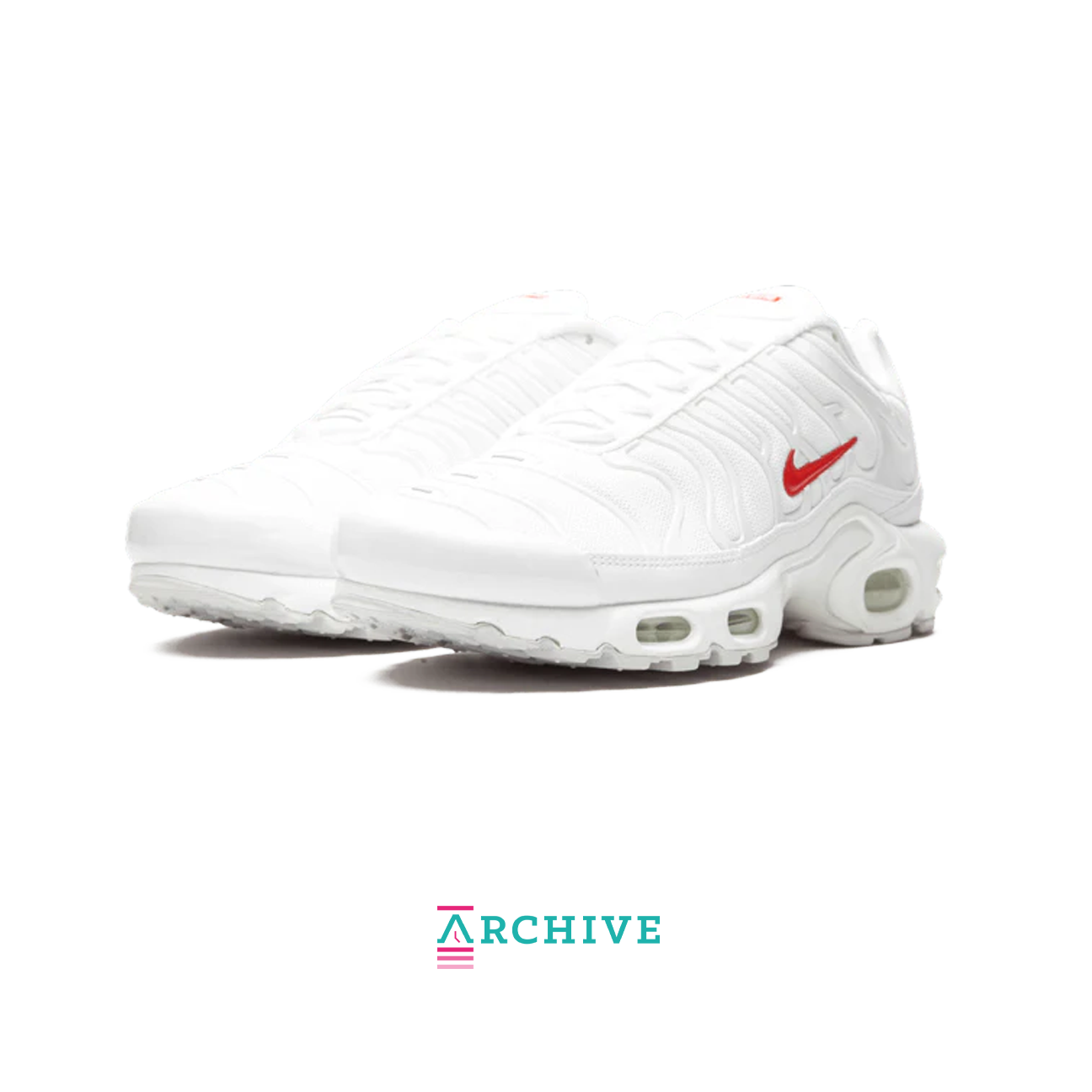 Supreme x Nike Air Max Plus TN 'White' - Size 44 (ARCHIVE)