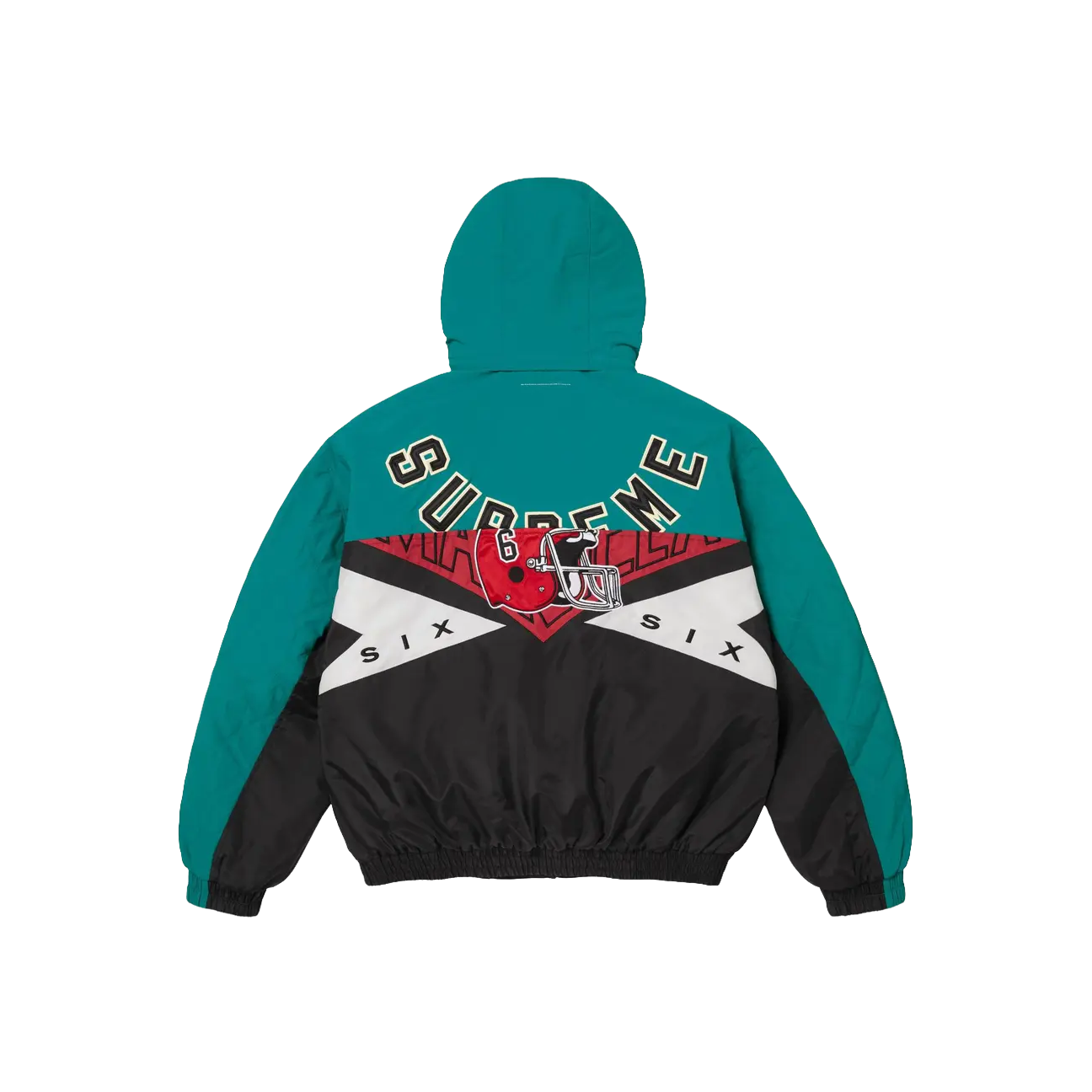 Supreme x MM6 Maison Margiela Split Stadium Jacket 'Teal'
