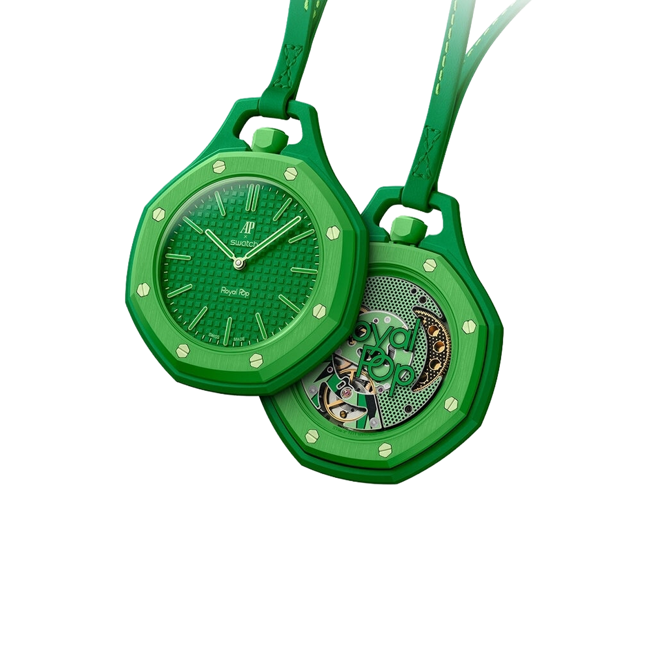 Swatch x Audemars Piguet Royal Pop Lépine 'Green Eight'