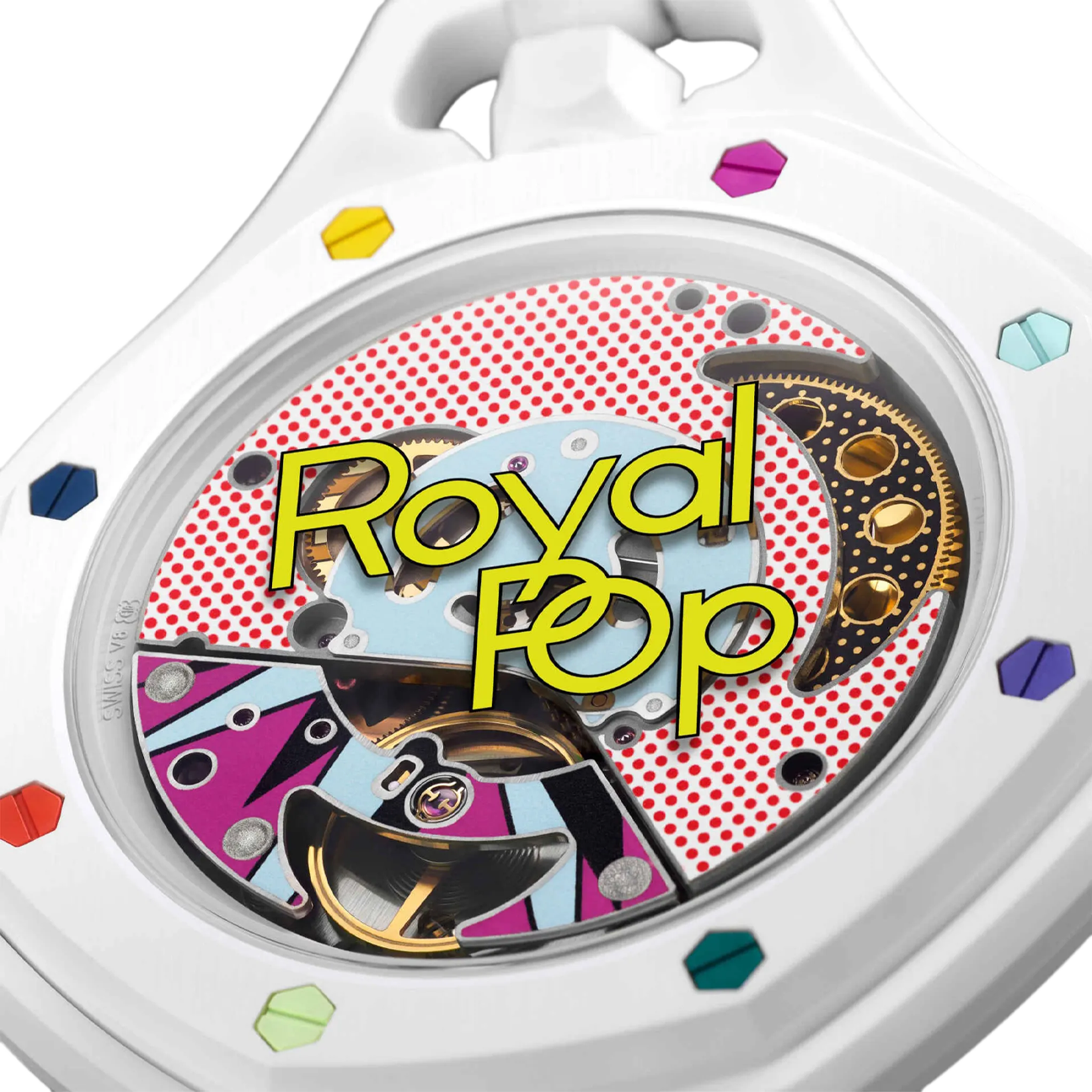 Swatch x Audemars Piguet Royal Pop Lépine 'Huit Blanc'