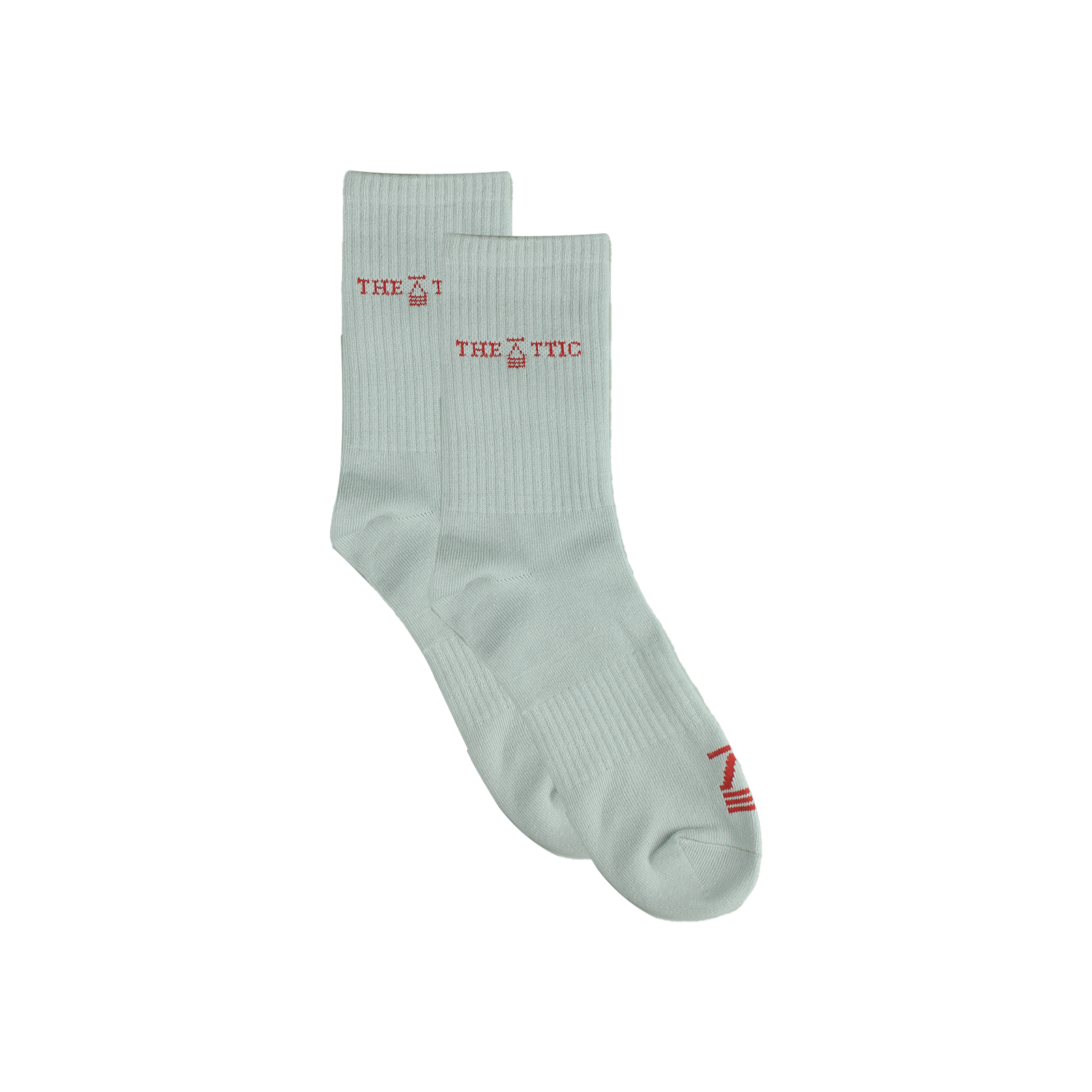 The Attic Essential Socken „Zementrot“