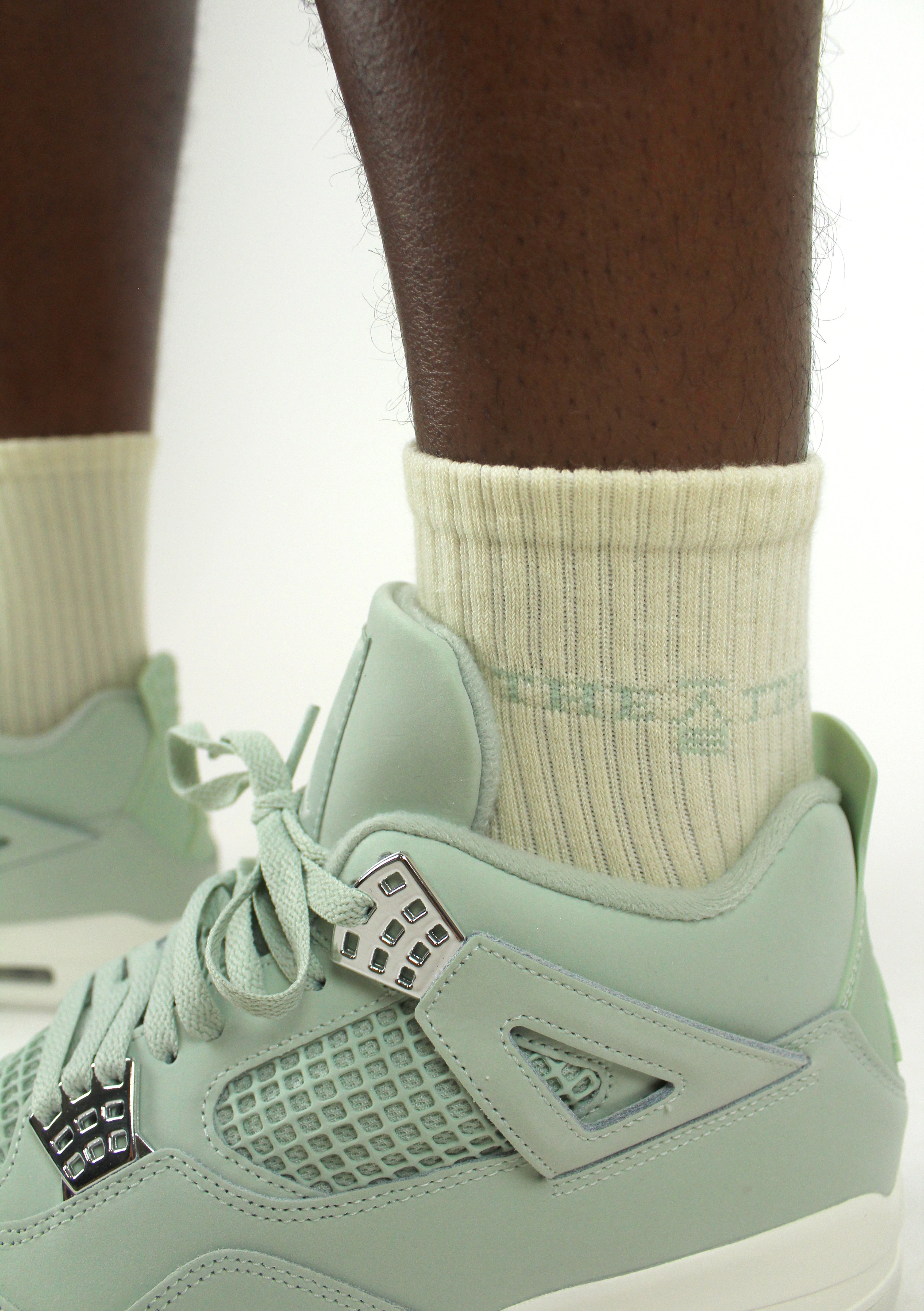 The Attic Essential Socks 'Cream Seafoam'