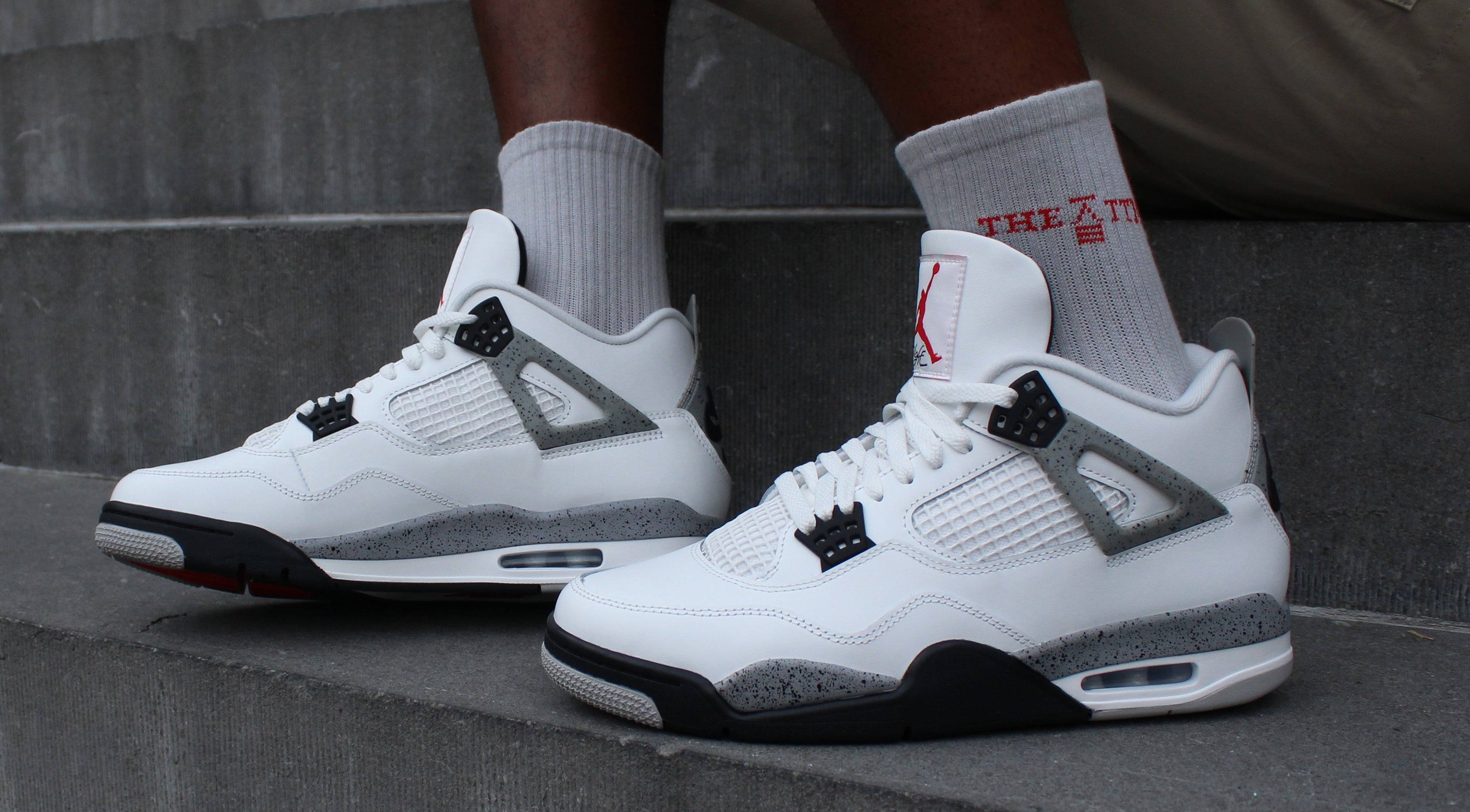Air Jordan 4 Retro 'White Cement' (GS)