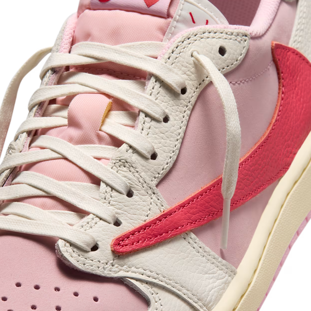 Travis Scott x Air Jordan 1 Low OG SP 'Sail Tropical Pink'