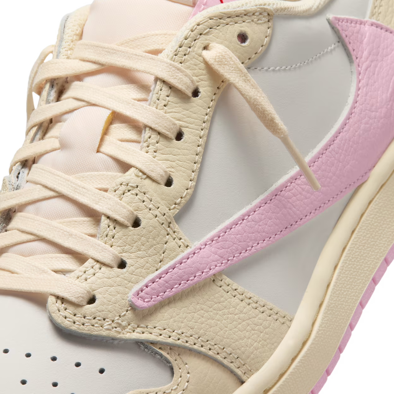 Travis Scott x Jordan 1 Retro Low OG SP 'Shy Pink'