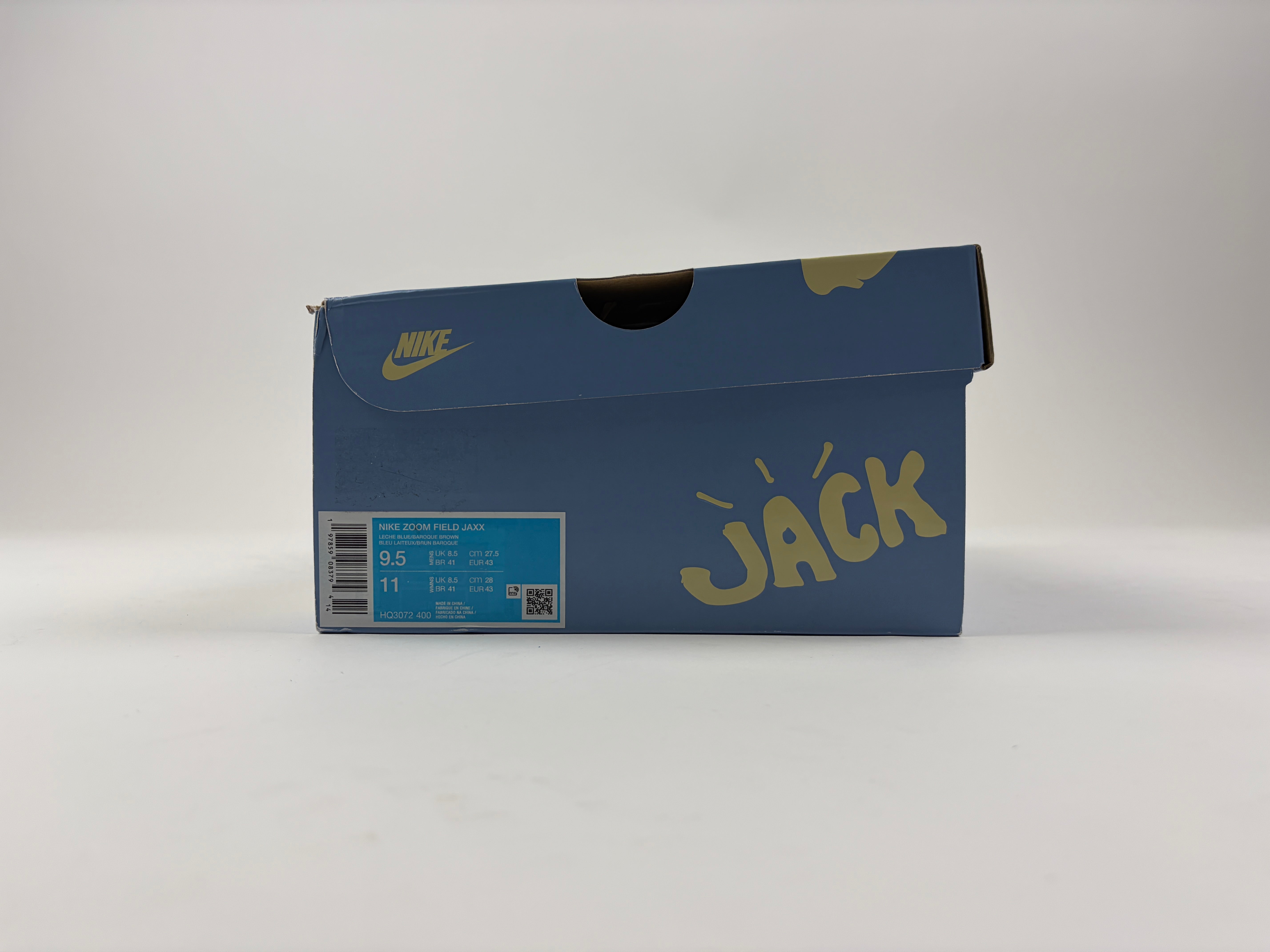 Travis Scott x Nike Zoom Field Jaxx 'Leche Blue' - Size 43 (ARCHIVE)