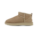 UGG Classic Ultra Mini Sand Women’s – Suede Shearling Ankle Boots, Cozy Winter Footwear, Iconic Comfortable Lifestyle Shoes
