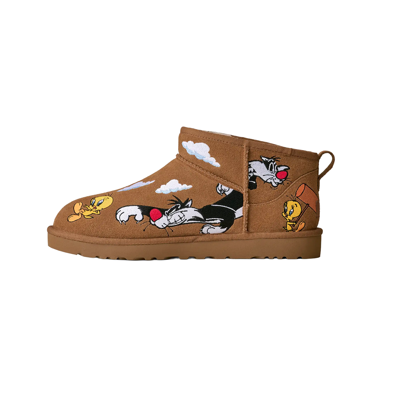UGG Classic Ultra Mini Boot 'Palace x Looney Tunes Chestnut'
