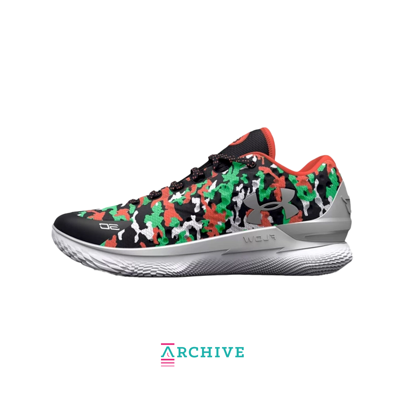 Under Armour Curry 1 Low Flotro Curry Camp - Size 40 (ARCHIVE)