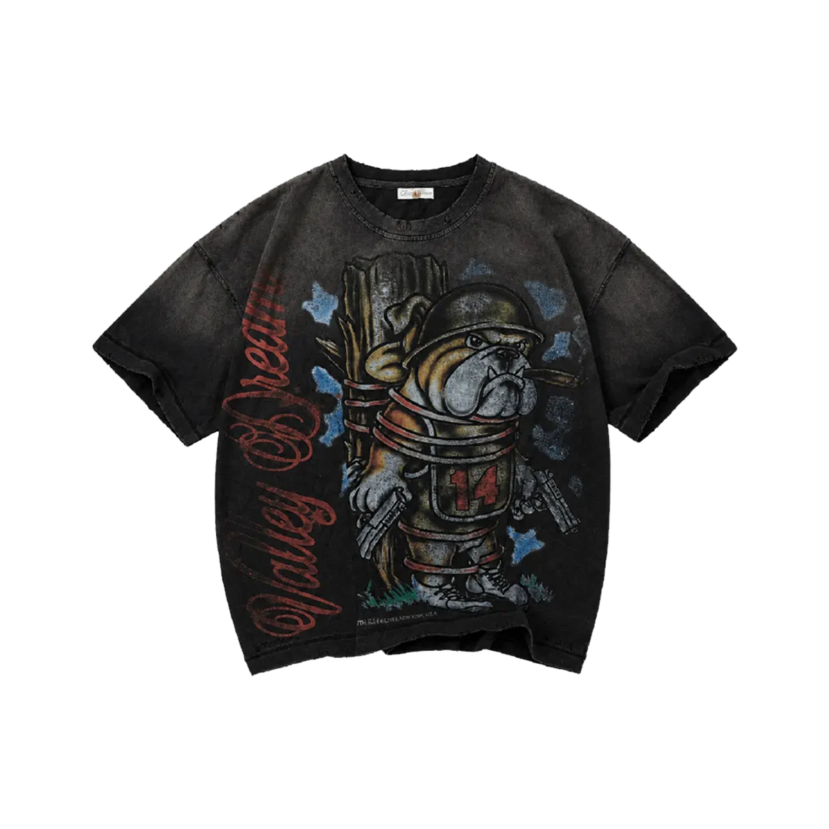 Vale Forever Bling Dog Of War Tee 'Black'