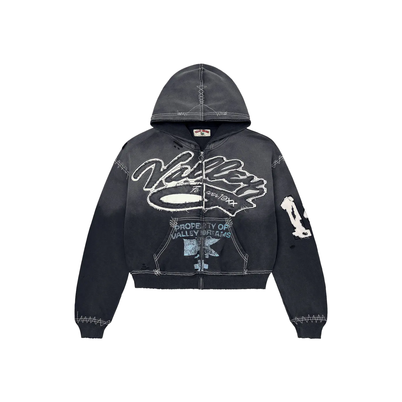 Vale Forever Religion Zip Up 'Black'