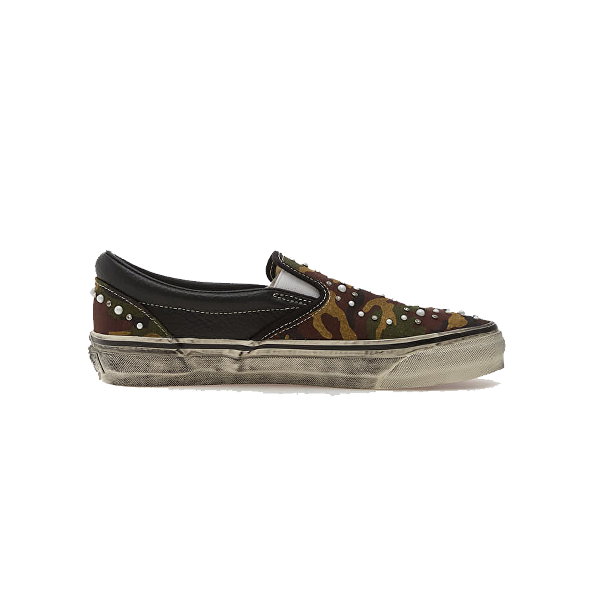 Vans LX Classic Slip-On 98 Pearlized Pack Camo Black 'Black Gray'