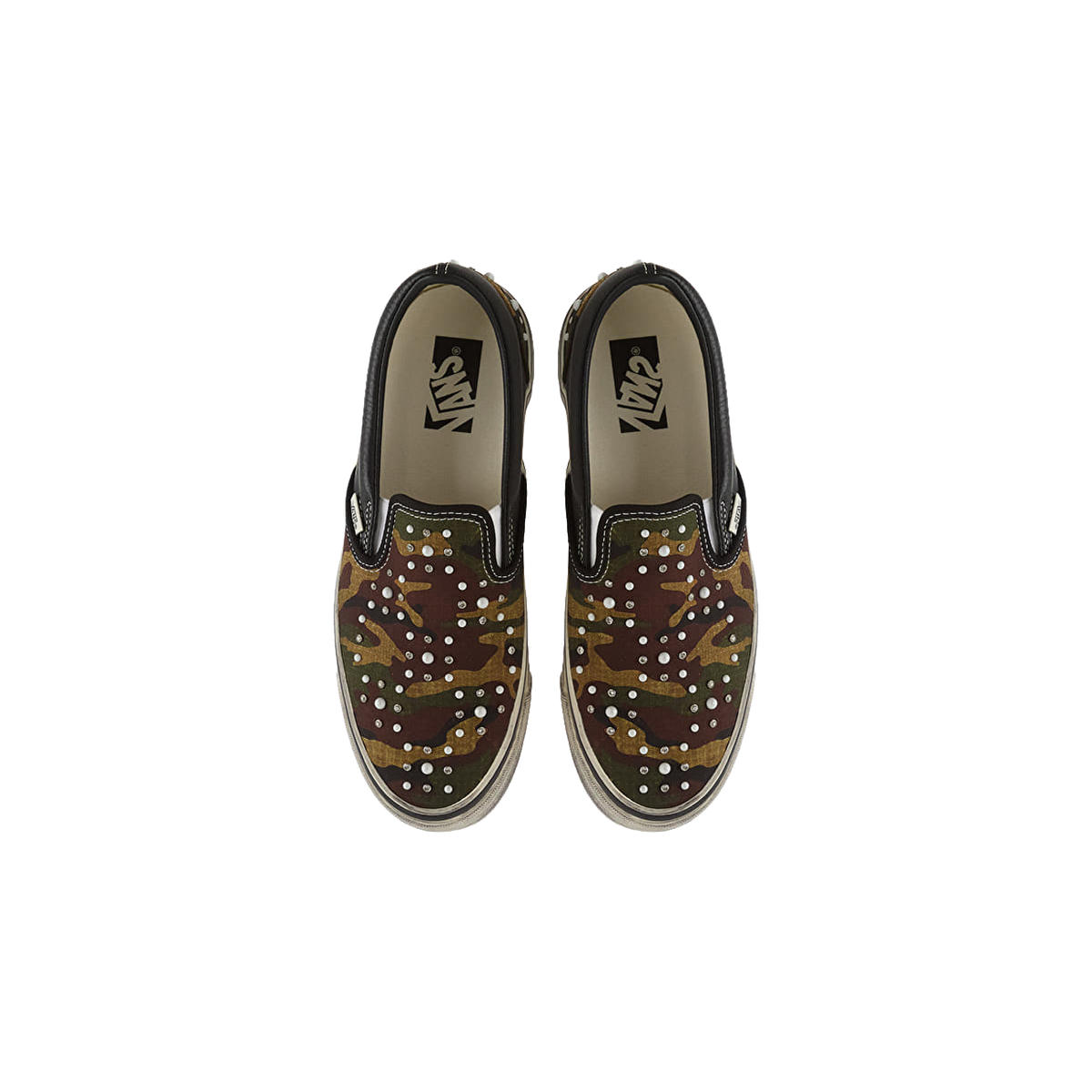 Vans LX Classic Slip-On 98 Pearlized Pack Camo Black 'Black Gray'