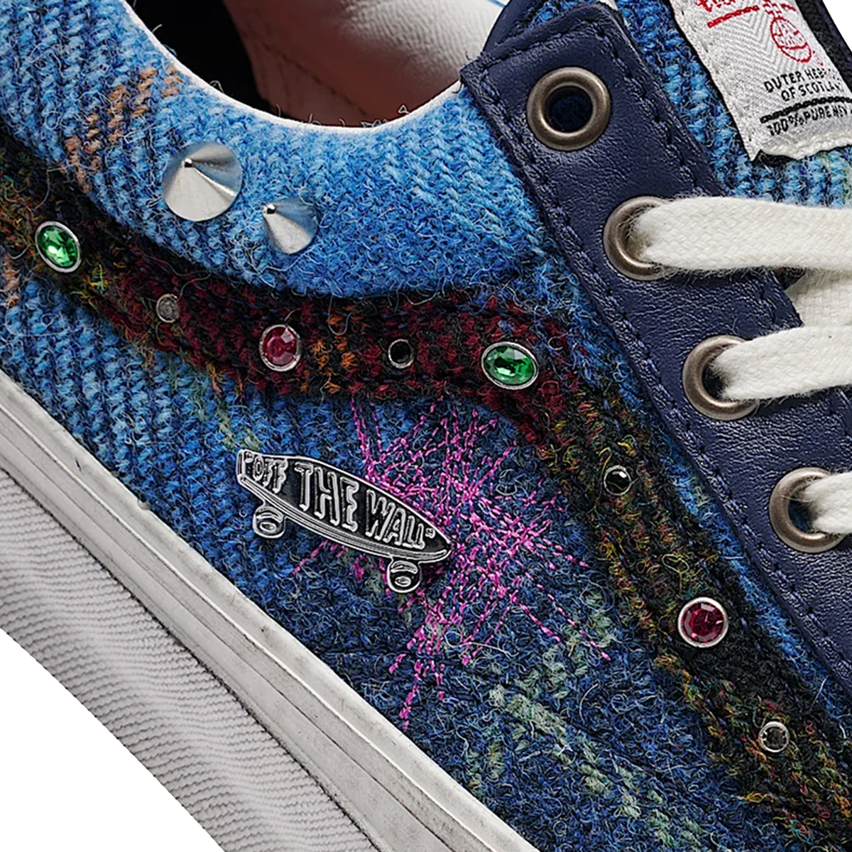 Vans Old Skool 36 Harris Tweed Blue Multi 'Blue Multicolor'