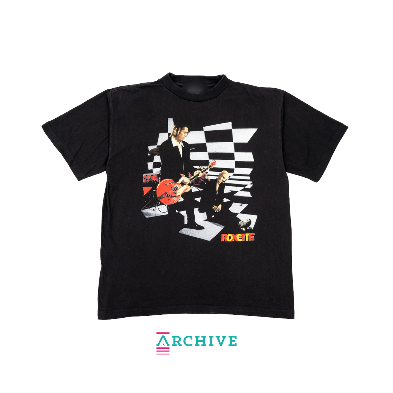 Vintage Roxette Crash Boom Bang Tour Black T-Shirt - Size L (ARCHIVE)