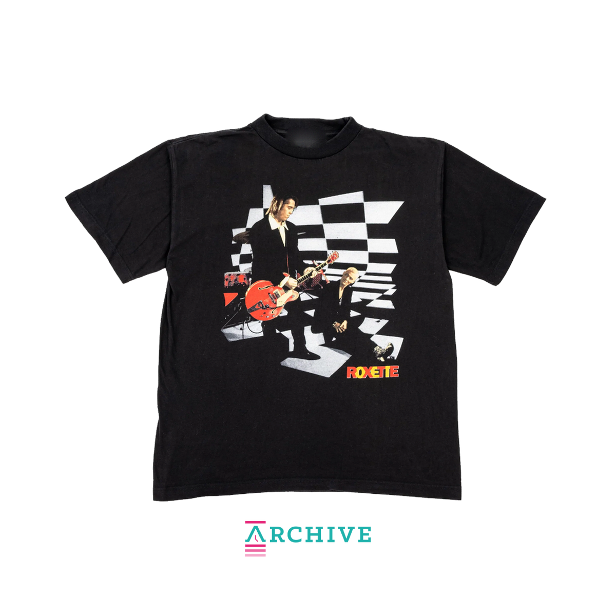 Vintage Roxette Crash Boom Bang Tour Black T-Shirt - Size L