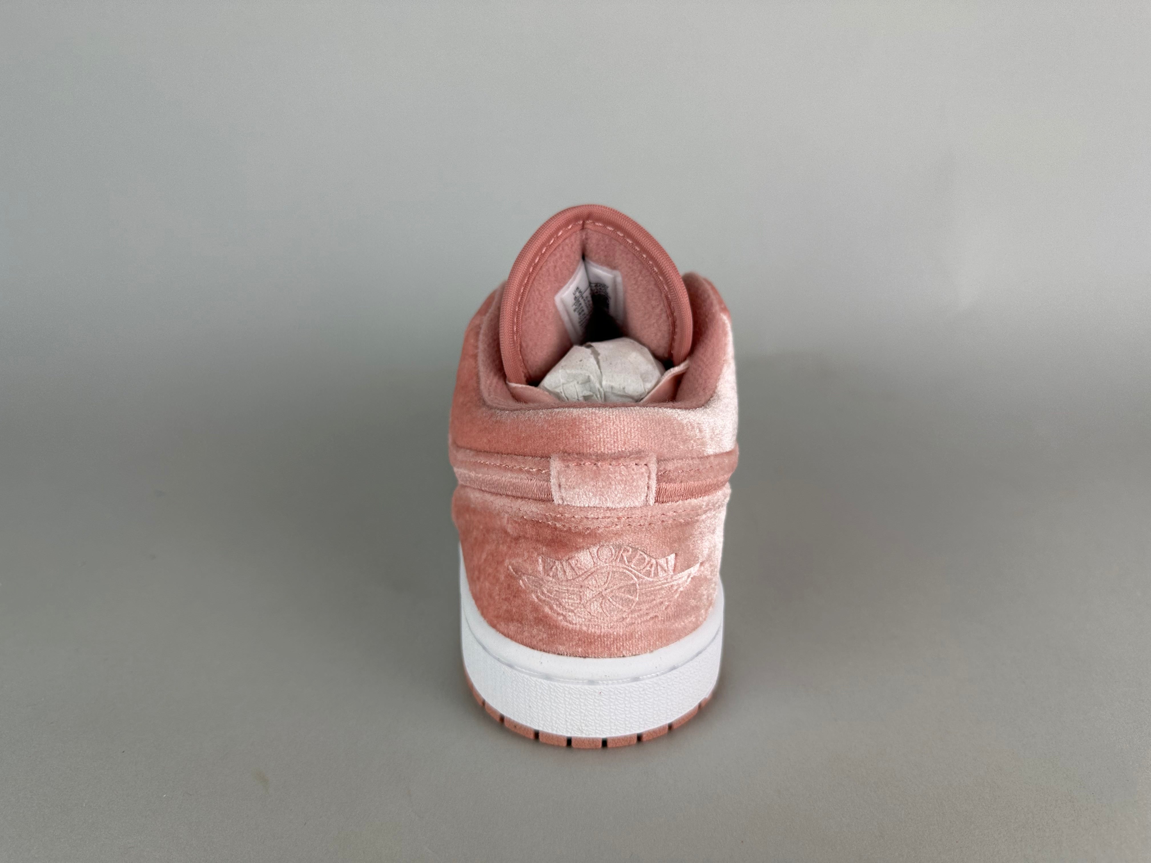 Wmns Air Jordan 1 Low SE 'Pink Fløjl' - Størrelse 37.5 (ARKIV)