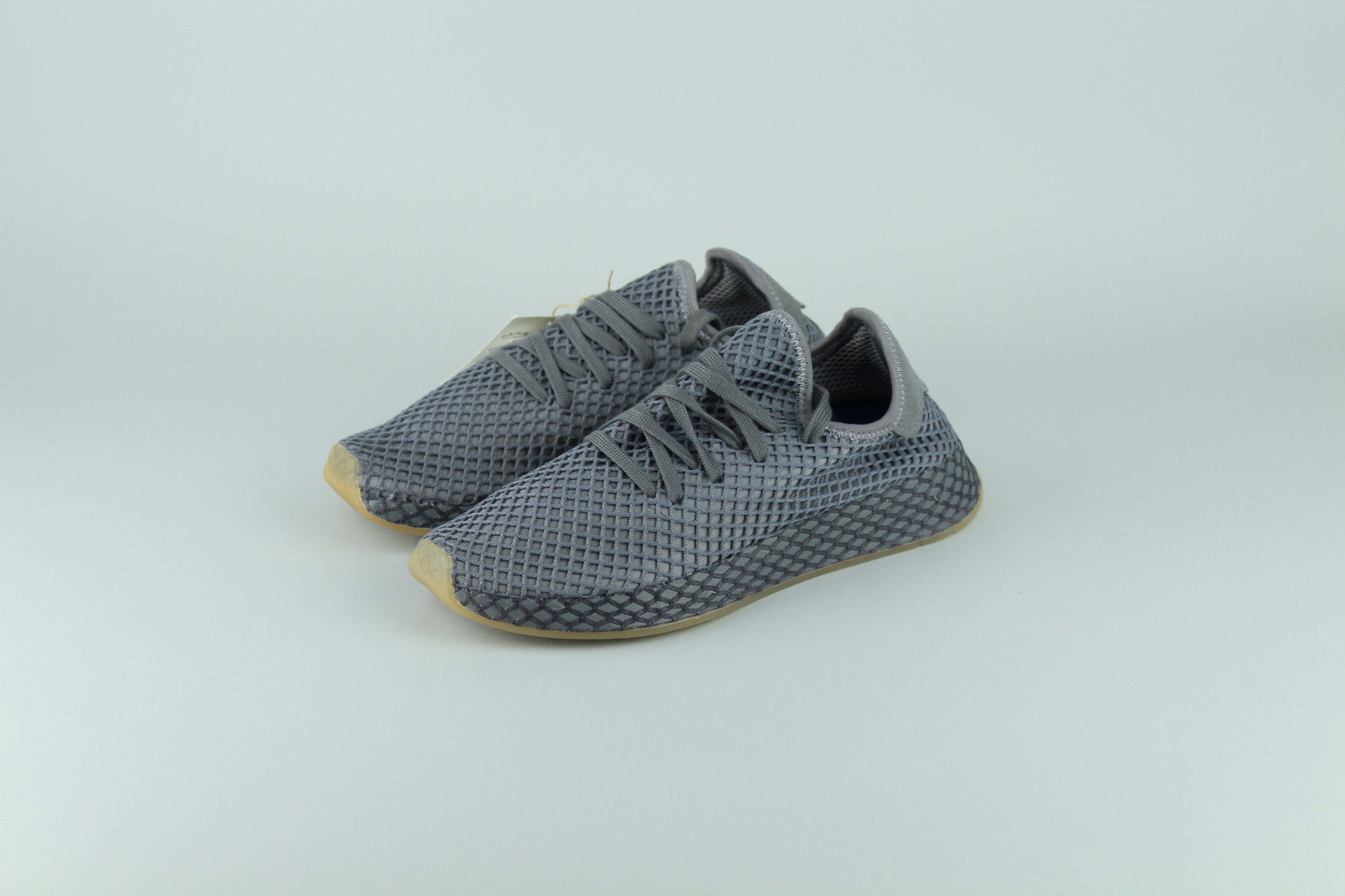 Adidas Deerupt Muted Neons 'Grey Four' - Size 40 (ARCHIVE)-10191943663946-The Attic
