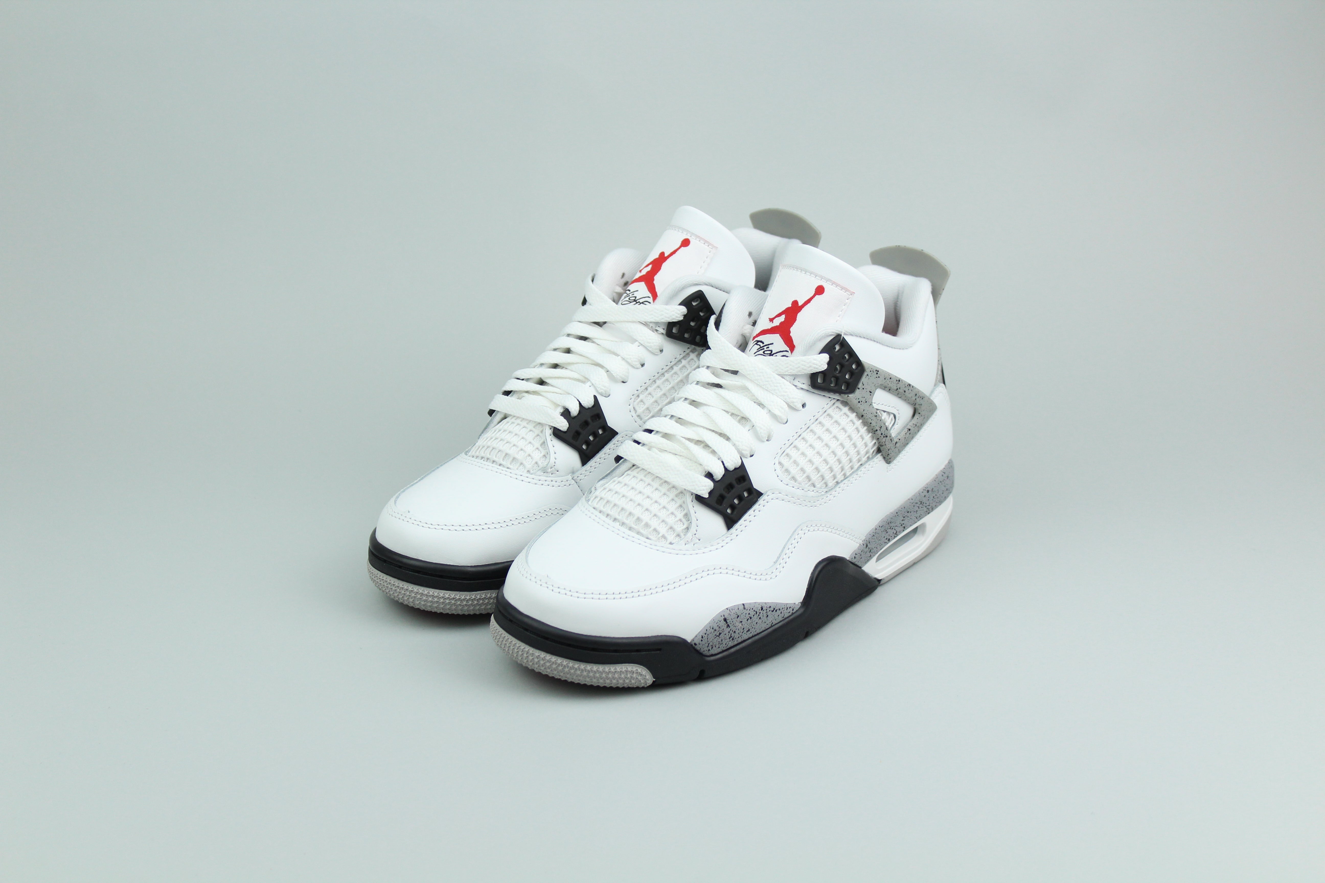 Air Jordan 4 Retro 'White Cement' (GS)-10290096406858-The Attic