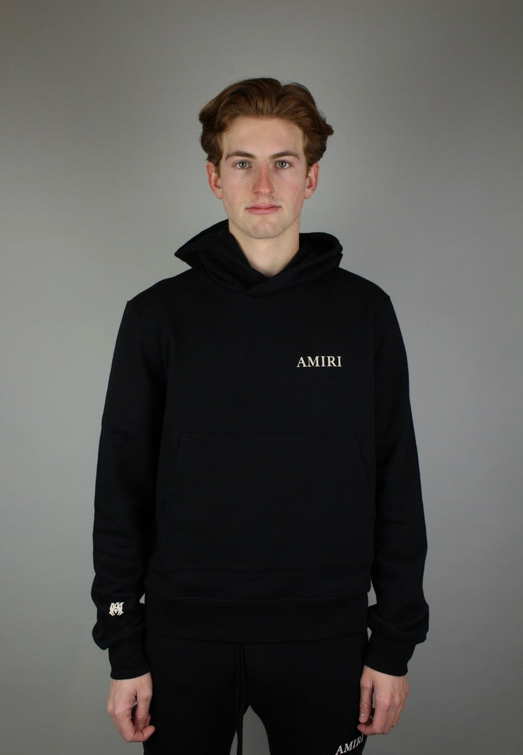 Amiri Puff Logo Hoodie 'Black'-9644342706506-The Attic