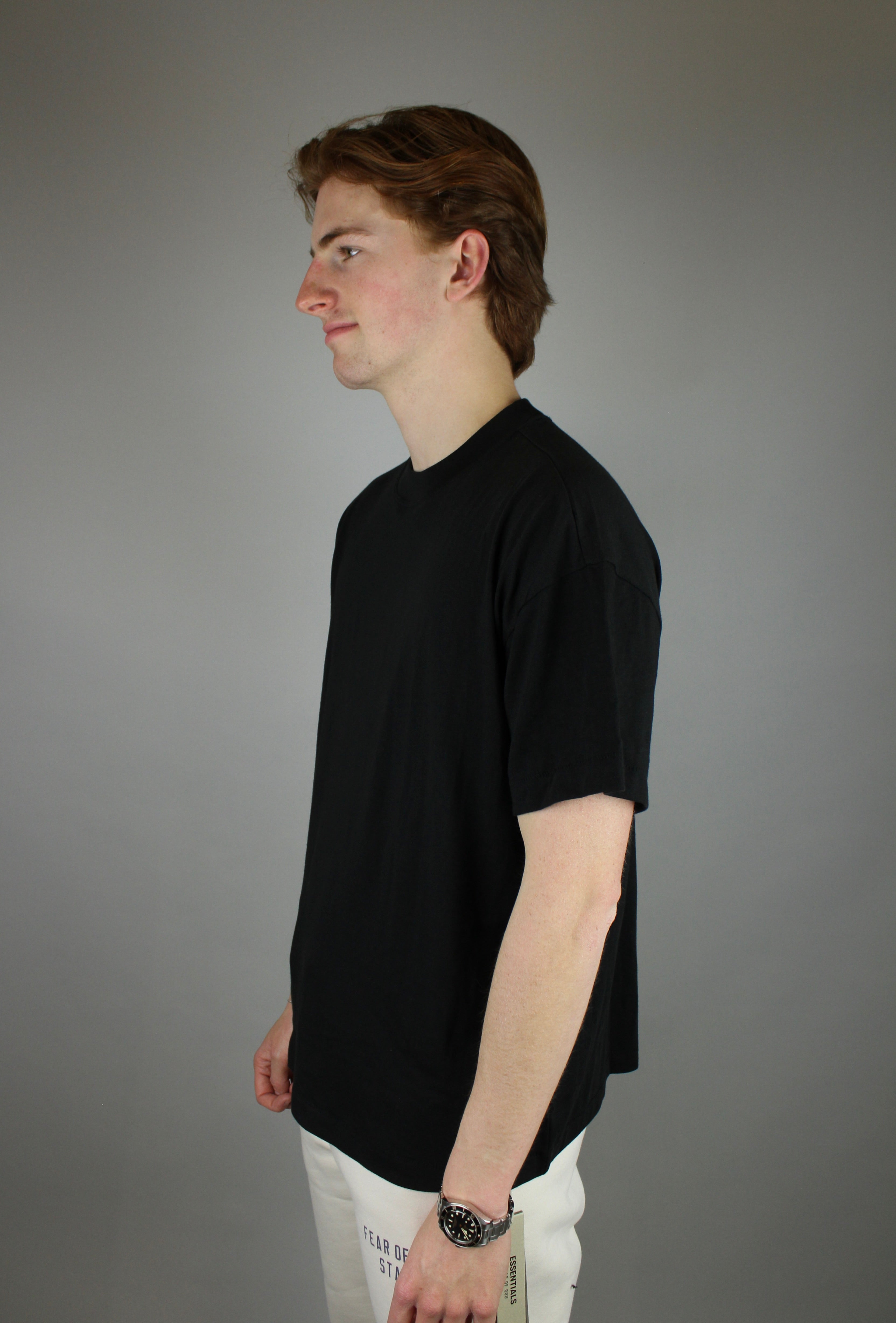 Fear of God Essentials Tee (3 Pack) 'Black'-10039625515338-The Attic