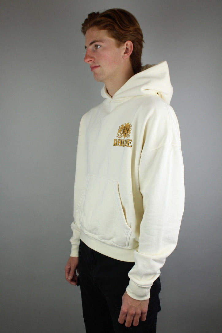 Rhude Cresta Cigar Hoodie 'Vintage White'-9542957302090-The Attic