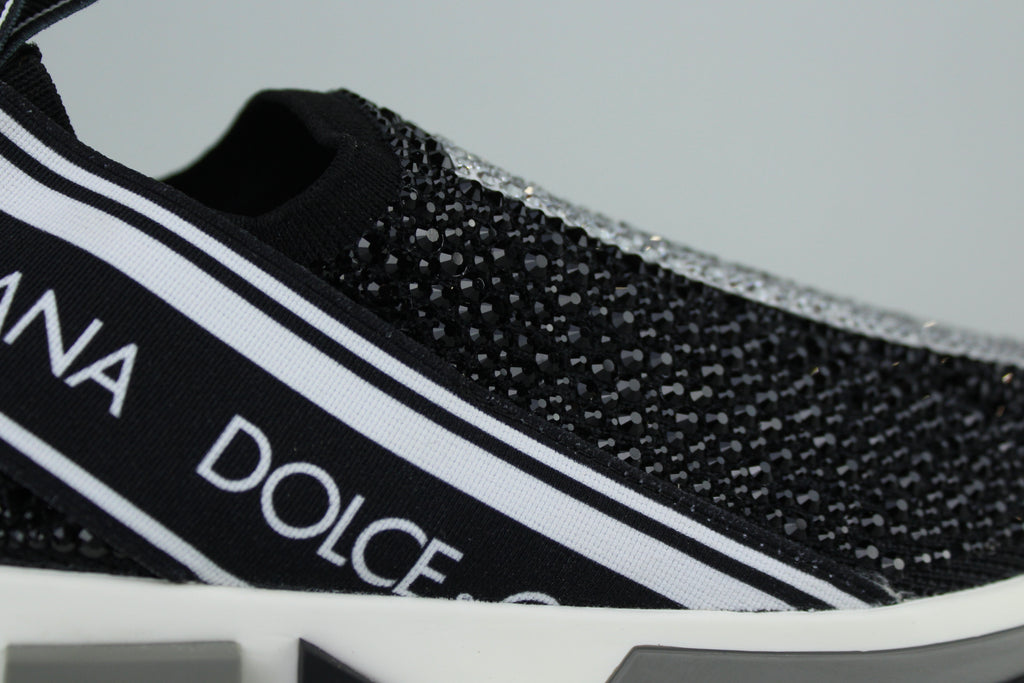 Dolce & Gabbana Sorrento Melt 'Black Crystals' - Size 35 (ARCHIVE)-10259289145674-The Attic