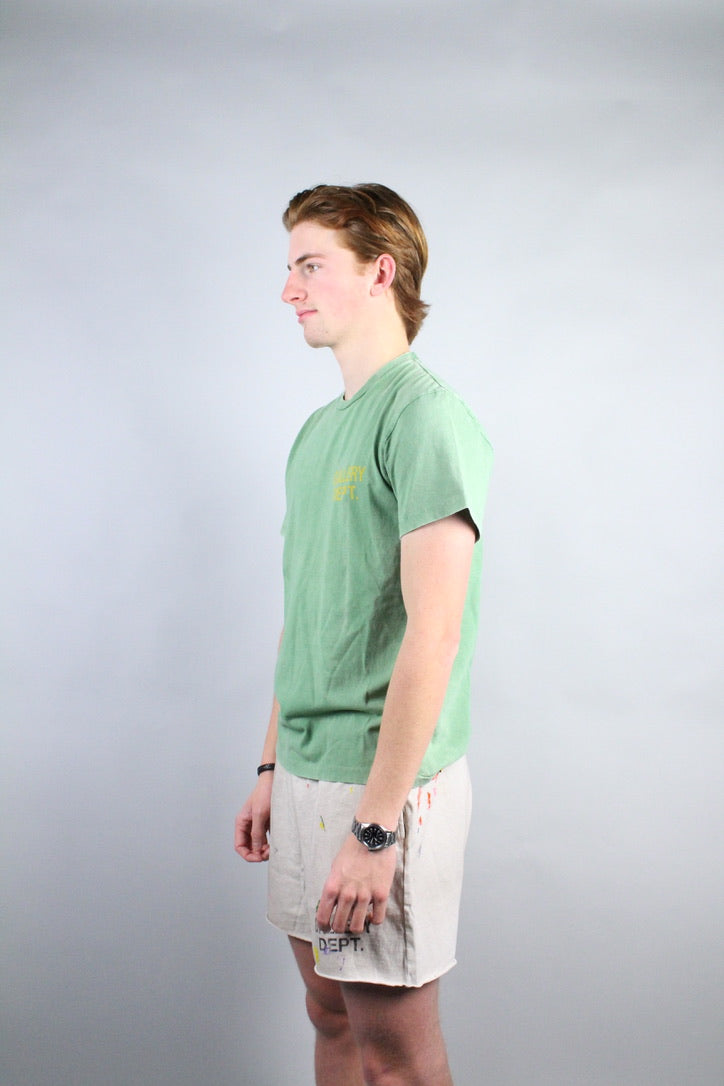 Gallery Dept. Vintage Logo T-Shirt 'Kelly Green'-8747018191178-The Attic