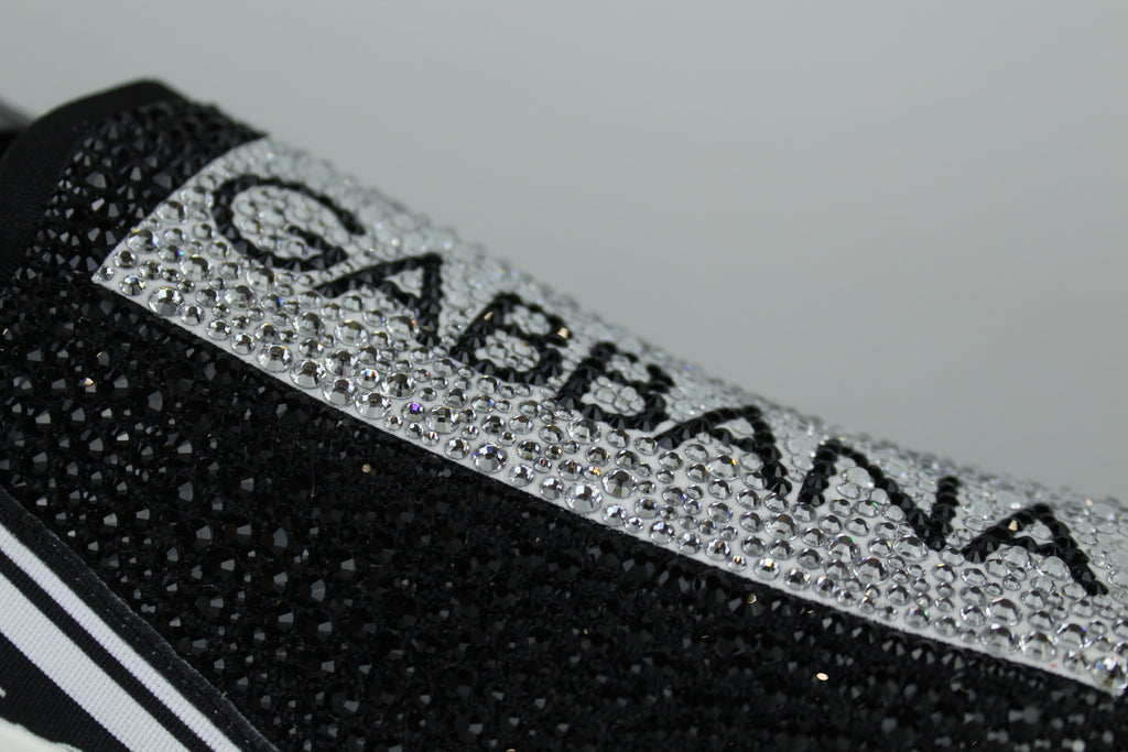 Dolce & Gabbana Sorrento Melt 'Black Crystals' - Size 35 (ARCHIVE)-10259289145674-The Attic