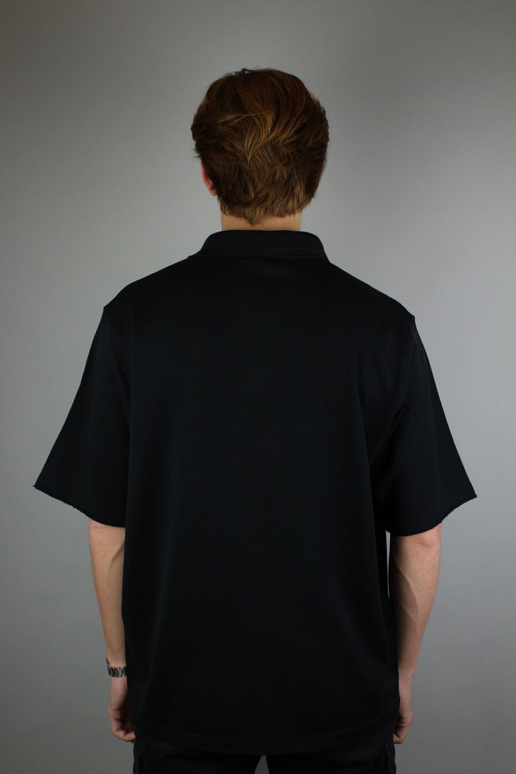 Stone Island Ghost Polo Shirt 'Black'-9540139712842-The Attic