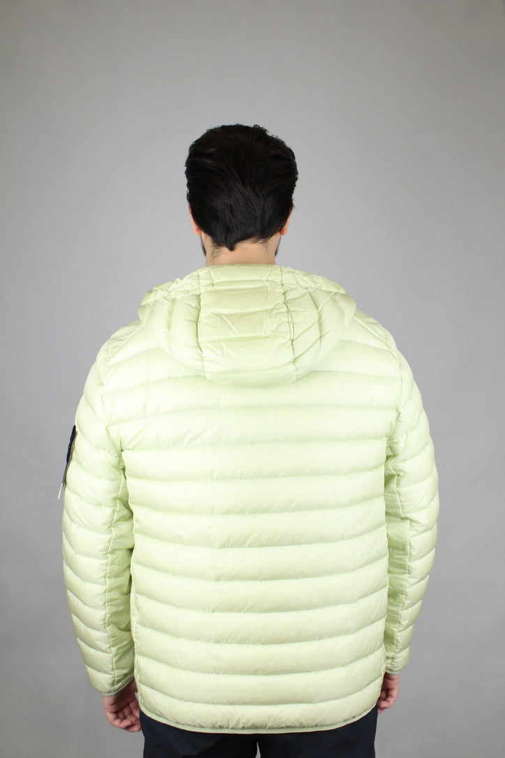 Stone Island Giubbotto Vera Piuma Jacket 'Pistachio'-8748238111050-The Attic