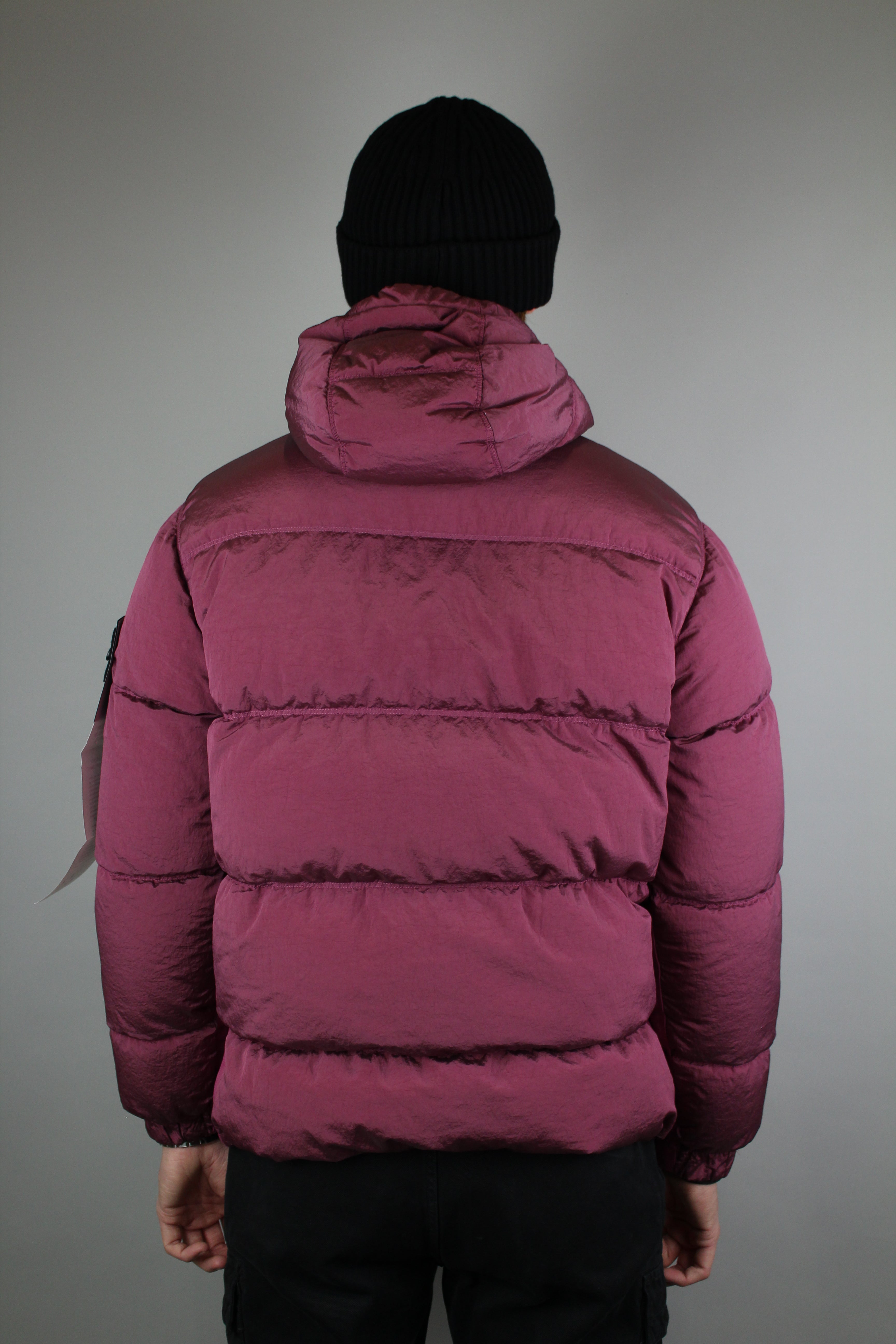 Stone Island Nylon Metal Hooded Down Jacket 'Rose'-9540050682186-The Attic