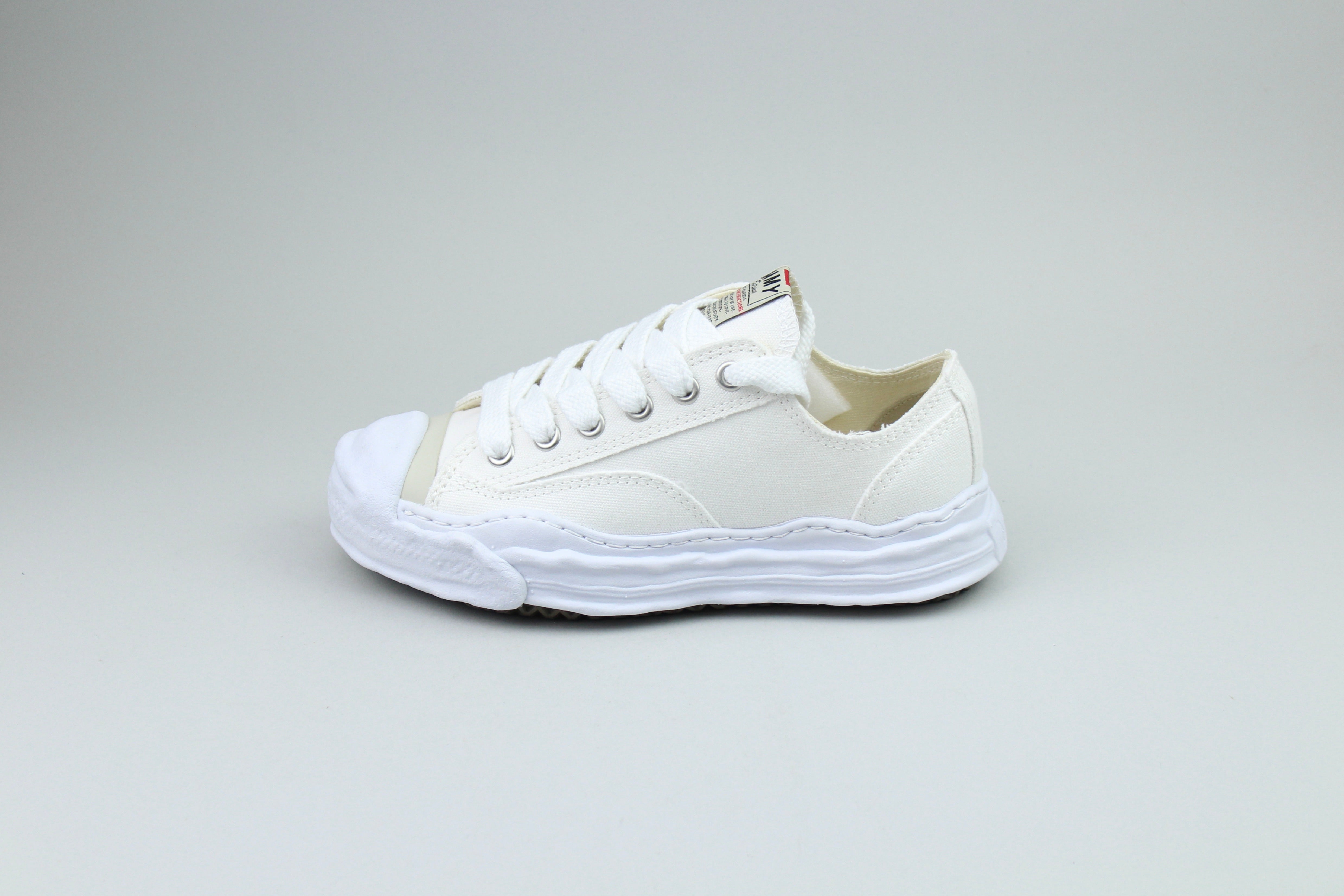 Maison Mihara Yasuhiro Hank OG Sole Canvas Low 'White'-10076525691210-The Attic