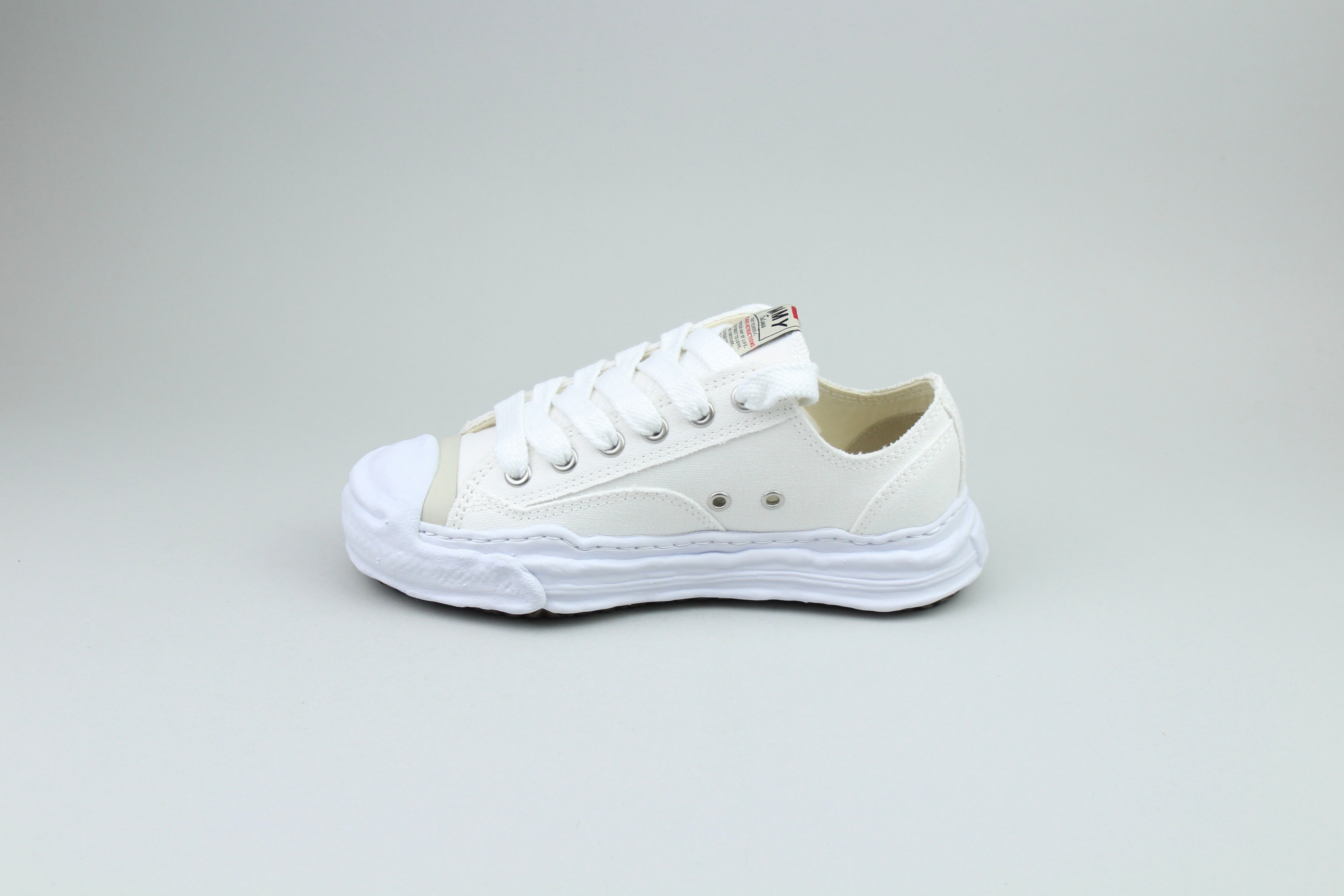 Maison Mihara Yasuhiro Hank OG Sole Canvas Low 'White'-10076525691210-The Attic