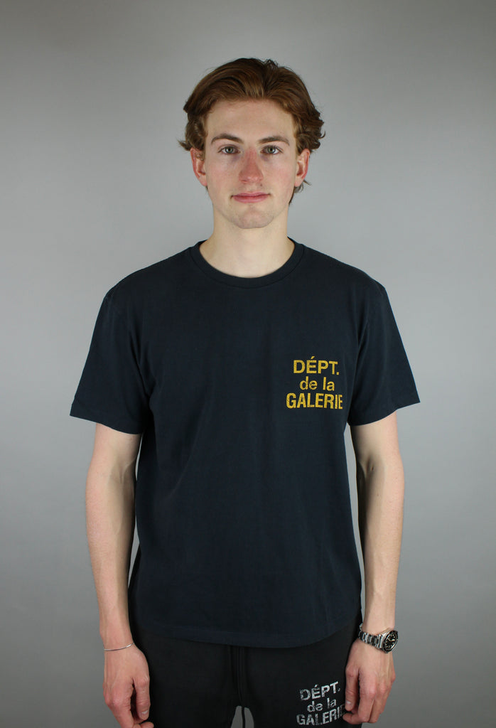Gallery Dept. French Tee 'Washed Black'-10026806575434-The Attic