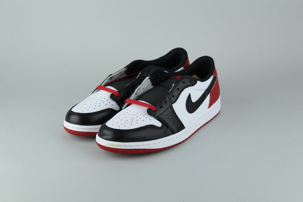 Air Jordan 1 Retro Low OG 'Black Toe' - Size 43 (ARCHIVE)-10233631572298-The Attic