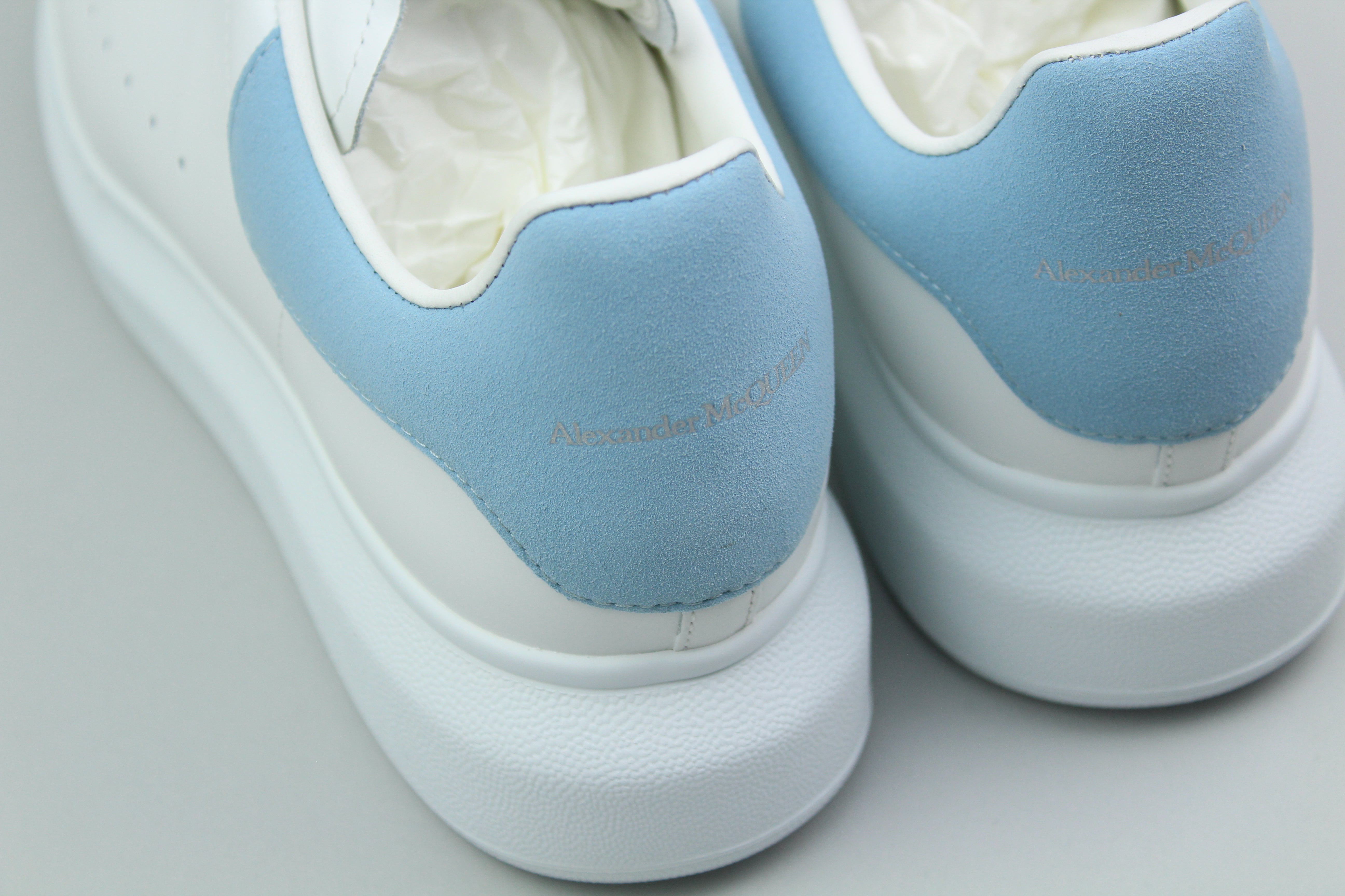 Alexander McQueen Oversized 'Powder Blue'-9992638234954-The Attic