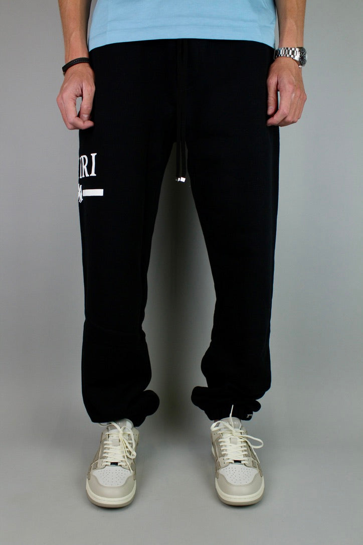 Amiri MA Bar Logo Sweatpants 'Black'-9385652322634-The Attic