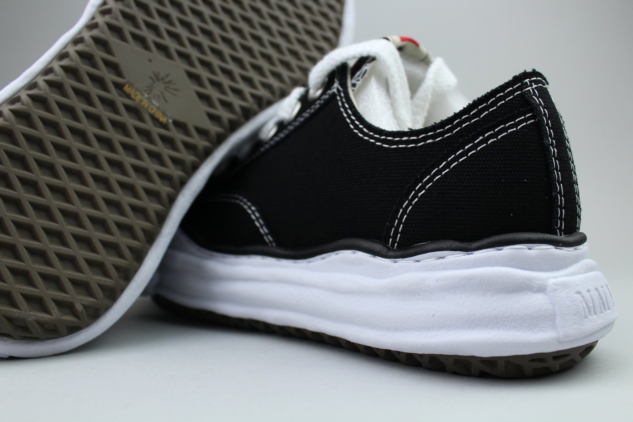 Maison Mihara Yasuhiro Peterson OG Sole Canvas Low 'Black' – The Attic