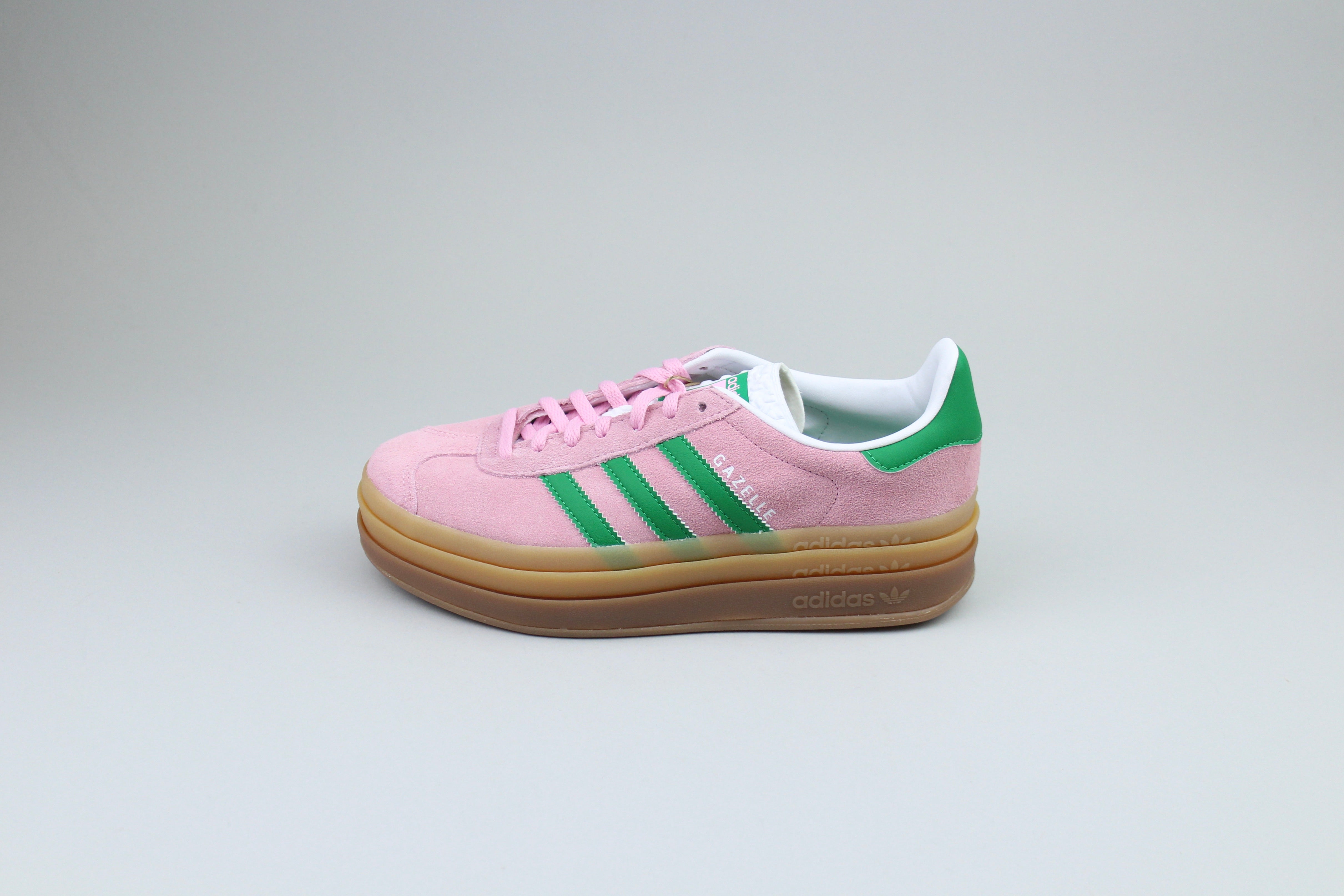 Adidas Gazelle Bold 'True Pink Green Cloud White'-10015655231818-The Attic