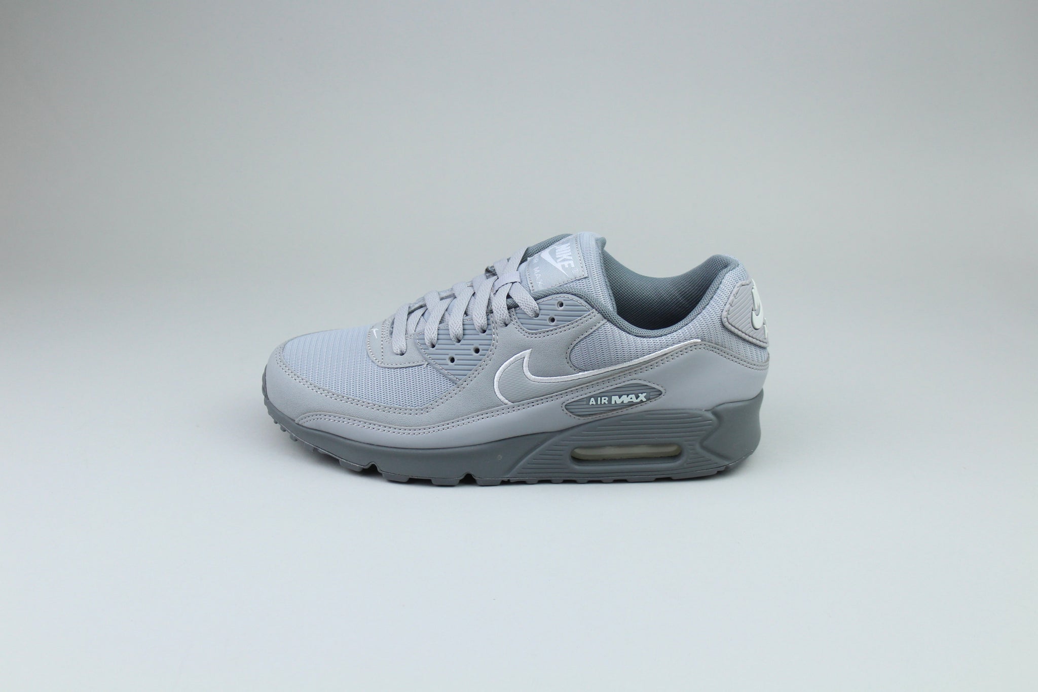 all gray nike air max 90