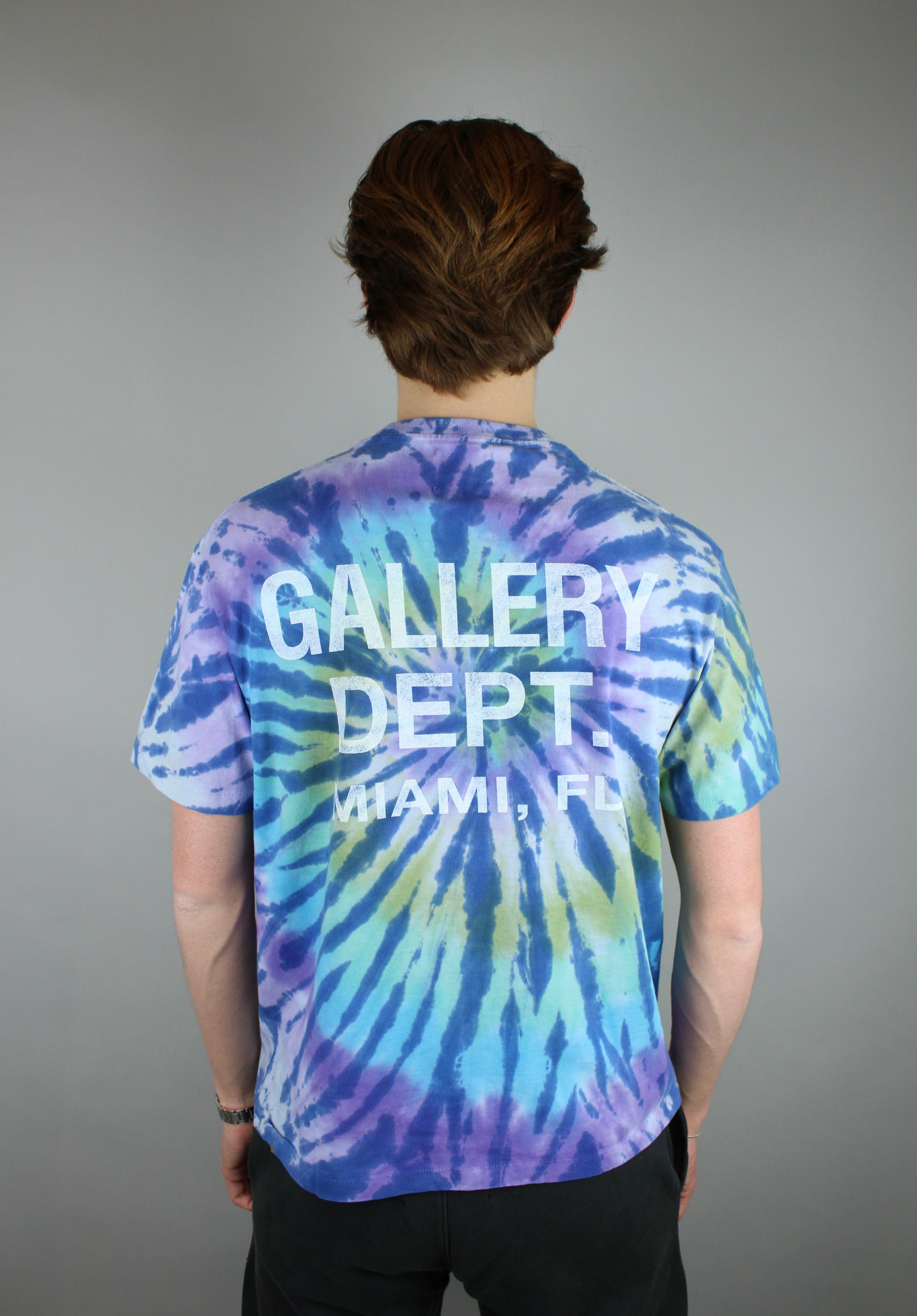 Gallery Dept. Miami Souvenir Tee 'Marina Tie-Dye'-10031065268554-The Attic