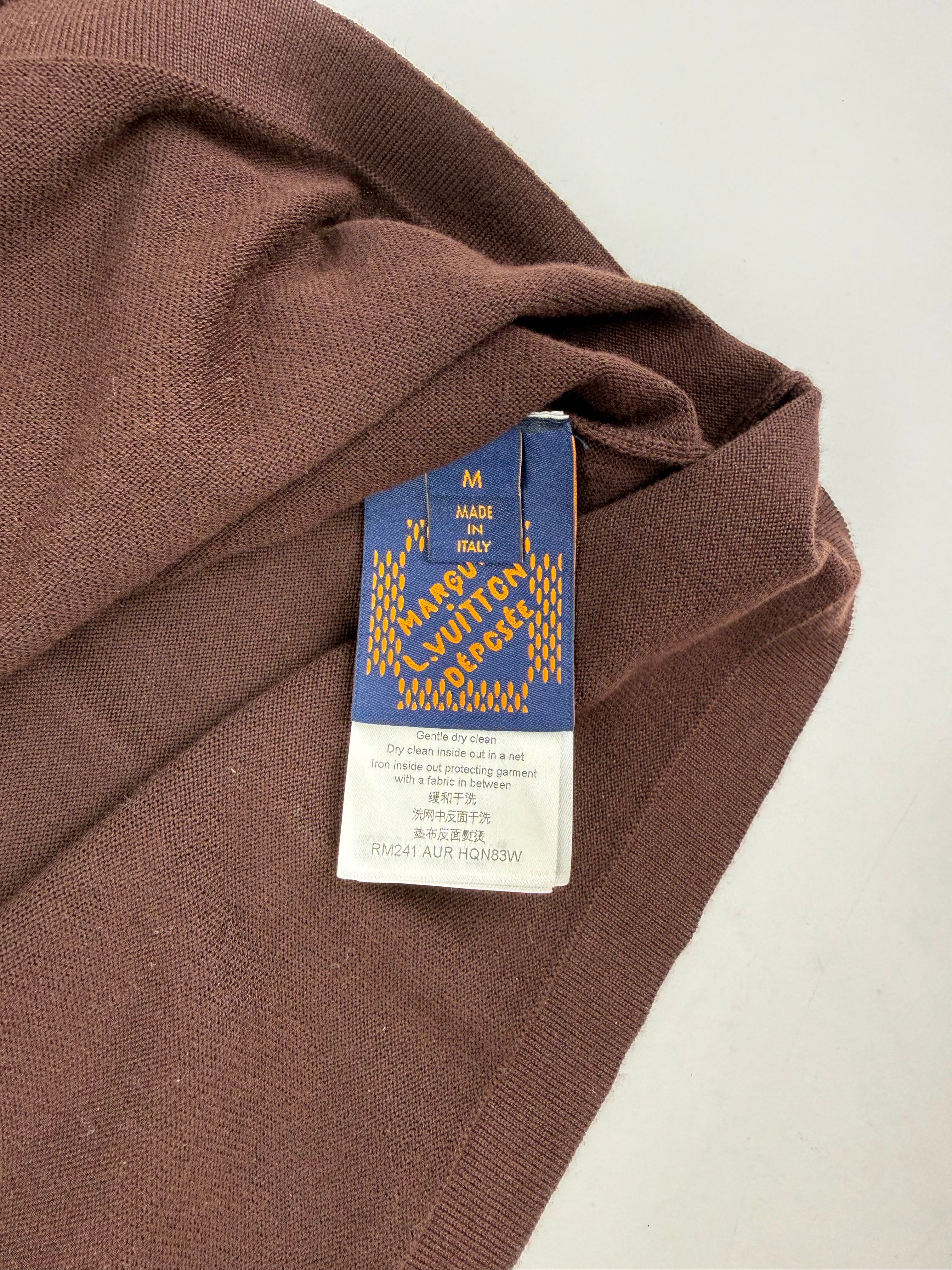 Louis Vuitton Cotton Trunk Print T-Shirt 'Sienna Brown' - Size M (ARCHIVE)