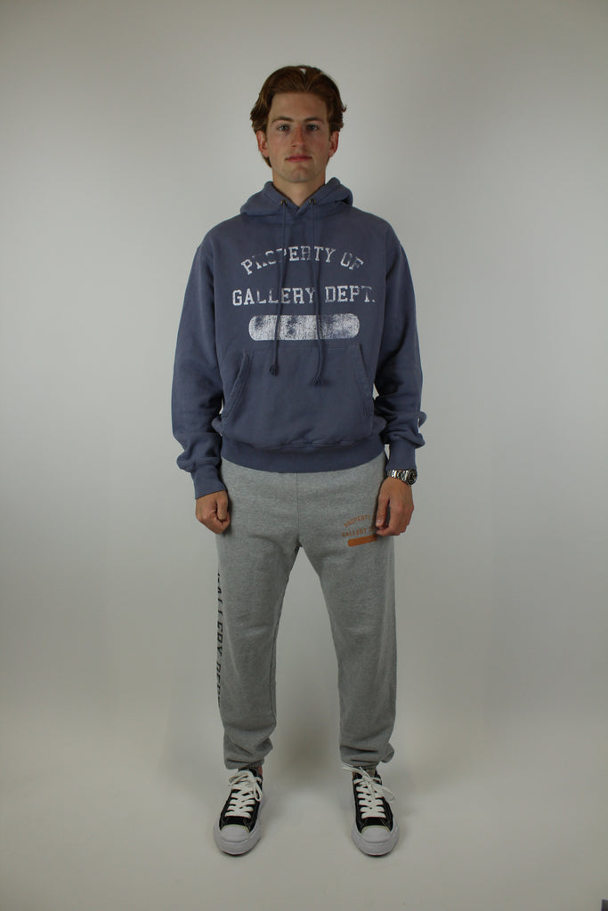Gallery Dept. Property Of Hoodie 'Vintage Washed Navy'-10222298464586-The Attic