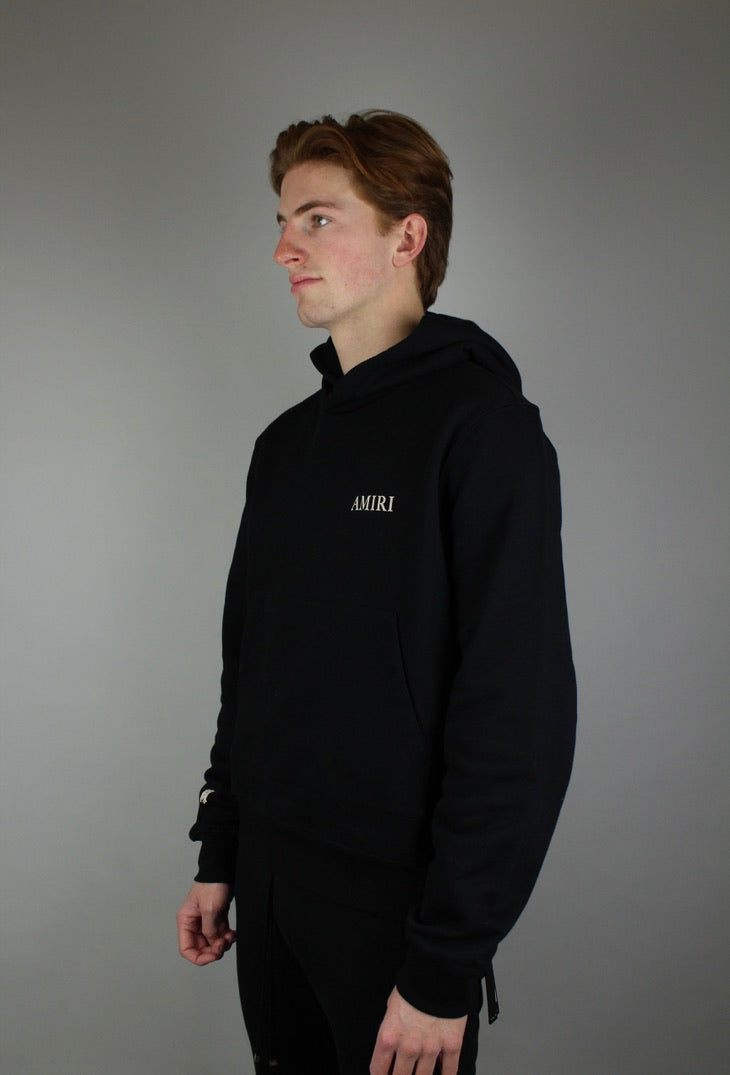 Amiri Puff Logo Hoodie 'Black'-9644342706506-The Attic